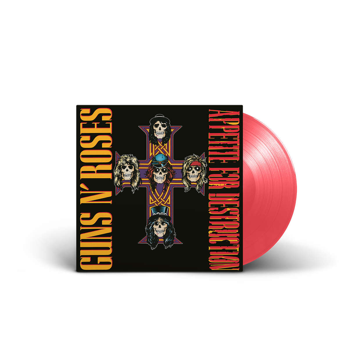 Guns N' Roses - Appetite For Destruction: Transparent Red Vinyl LP Guns N' Roses - Appetite For Destruction: Transparent Red Vinyl LP