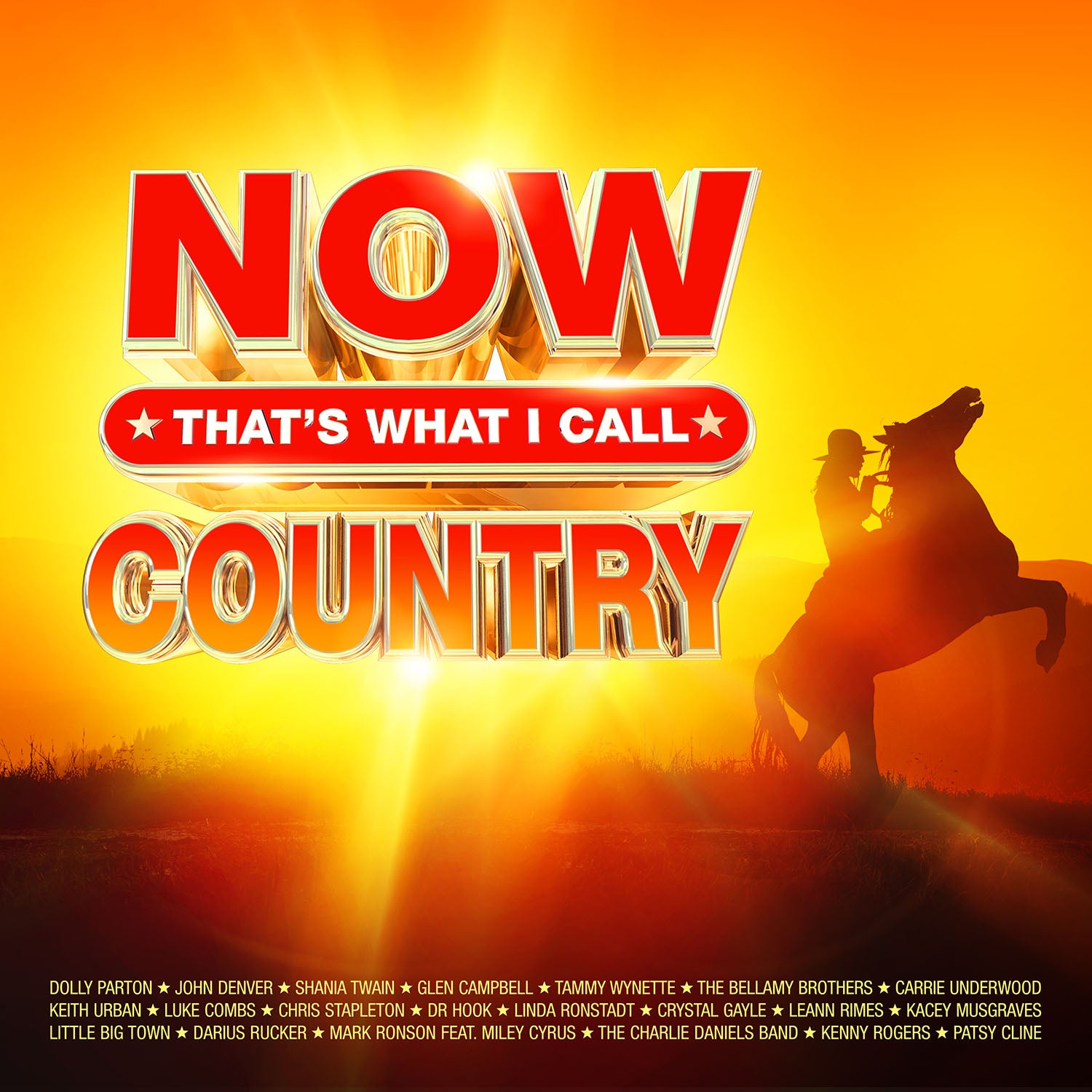 Various Artists - NOW That’s What I Call Country (4CD album)