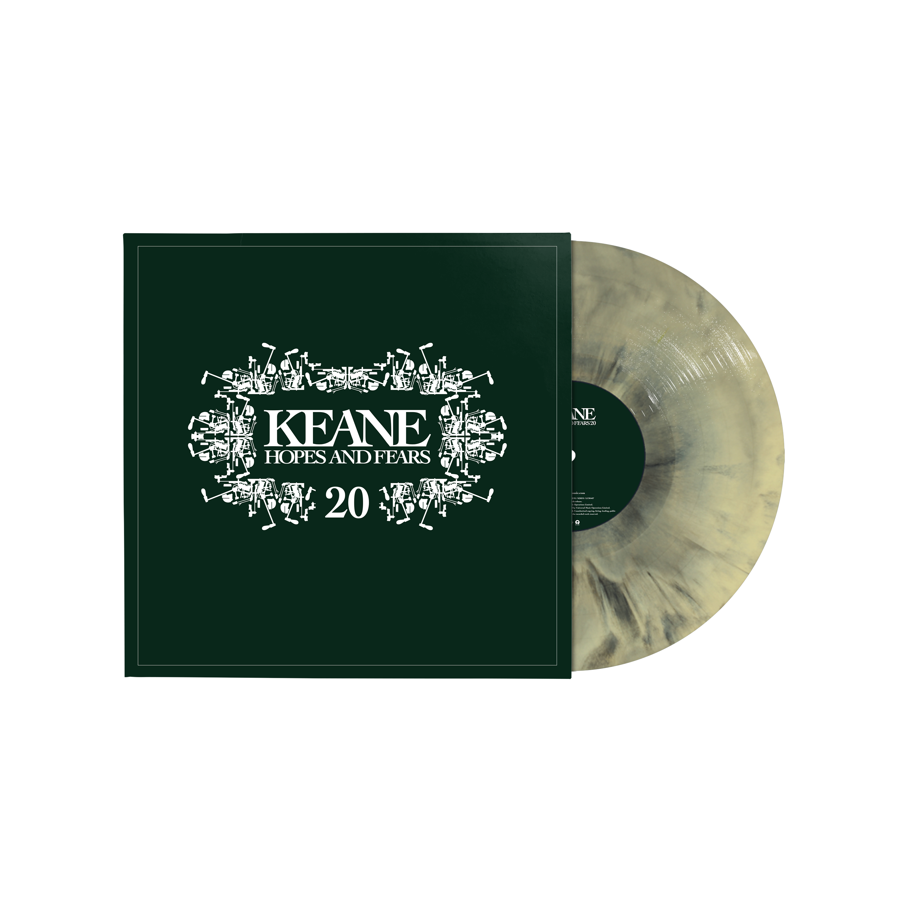 Keane - 20th Anniversary Hopes And Fears Limited Galaxy Vinyl LP ...