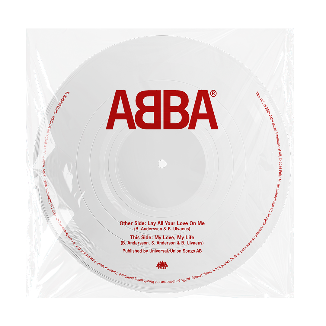 ABBA - Lay All Your Love On Me / My Love, My Life: Picture Disc Valentine’s 10" Vinyl
