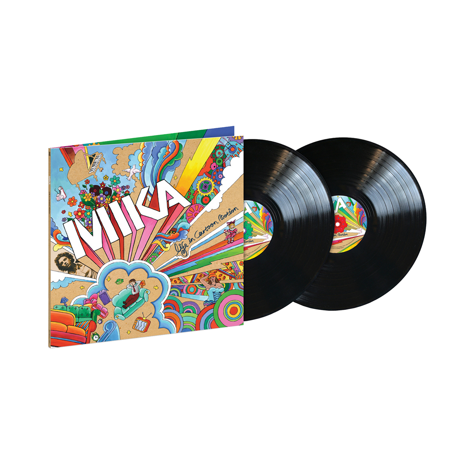 MIKA - Life In Cartoon Motion: Vinyl 2LP - uDiscover