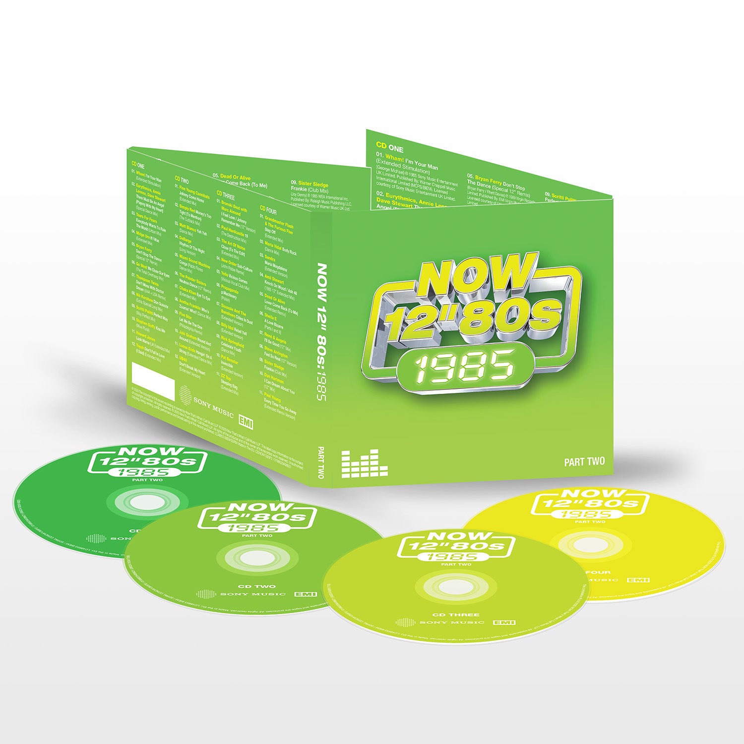 Various Artists - NOW 12" 80s: 1985 - Part Two (4CD)