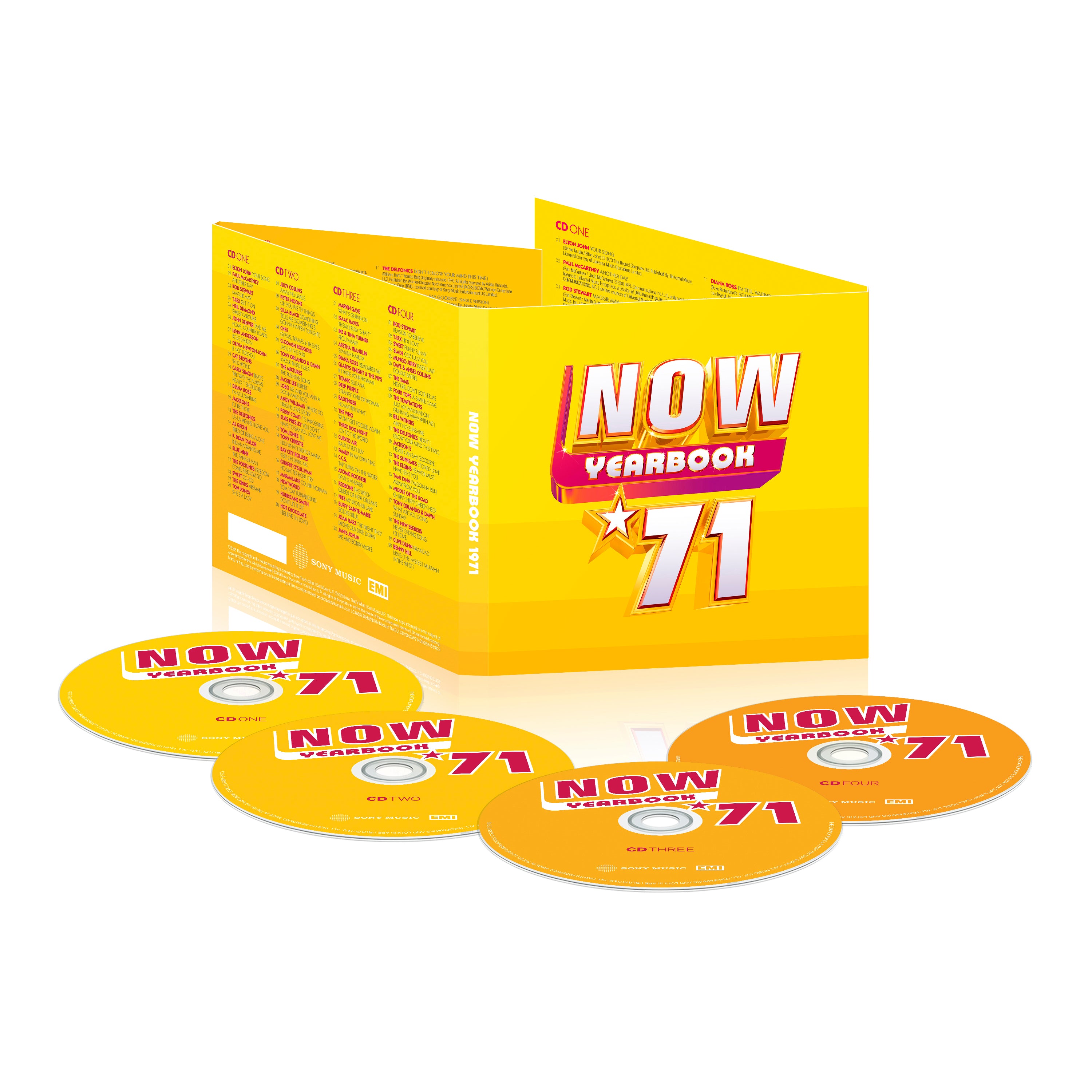 Various Artists - NOW – Yearbook 1971 (4CD)