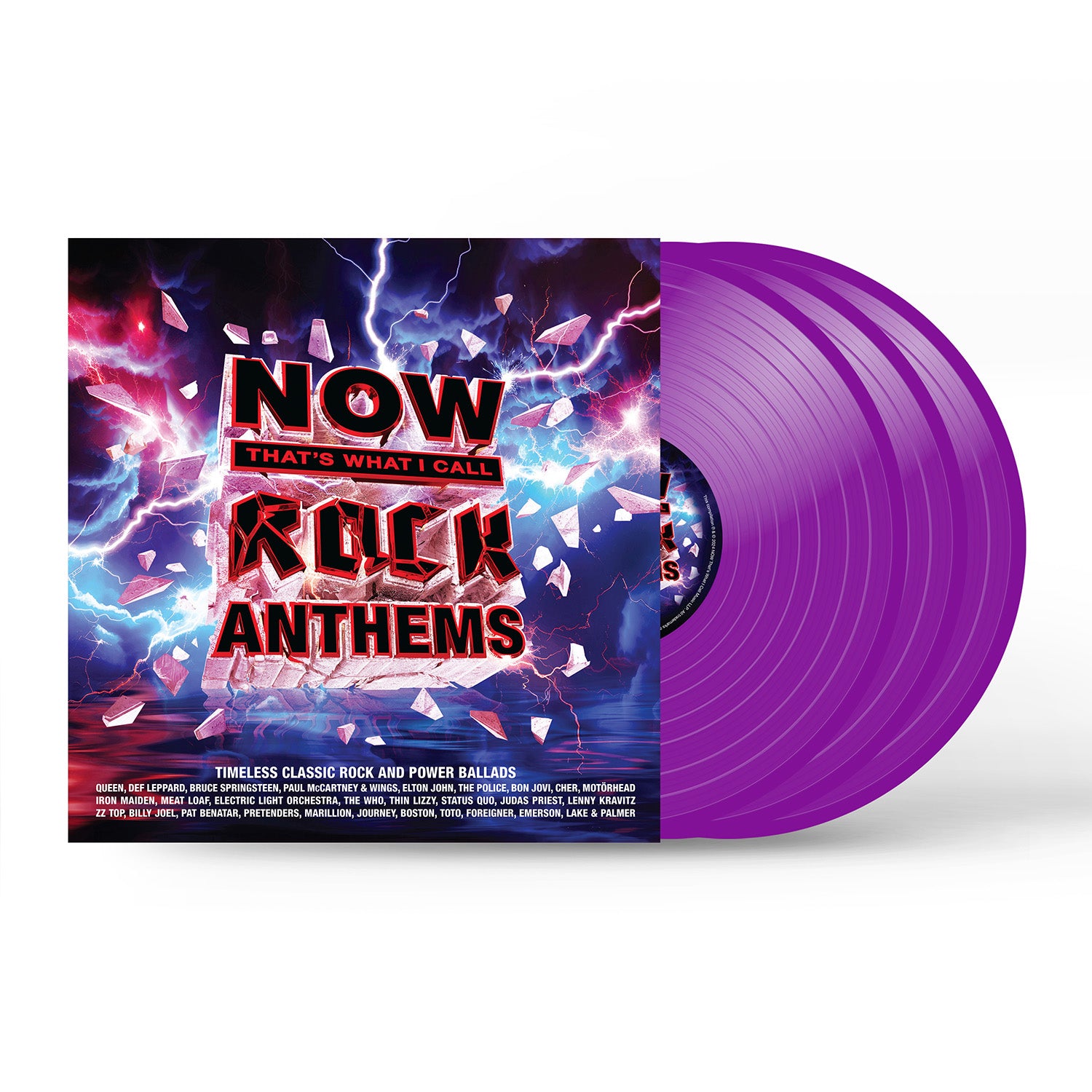 Various Artists - NOW That's What I Call Rock Anthems (3LP) - uDiscover