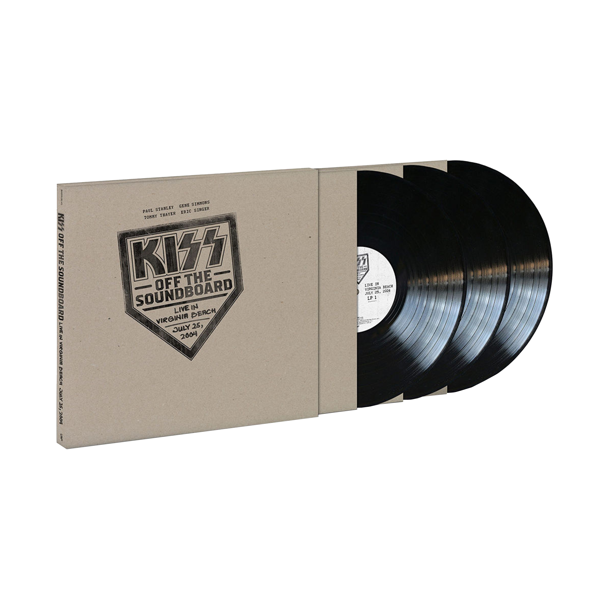 Kiss - Off The Soundboard - Live in Virginia Beach (July 25, 2004): Vinyl 3LP