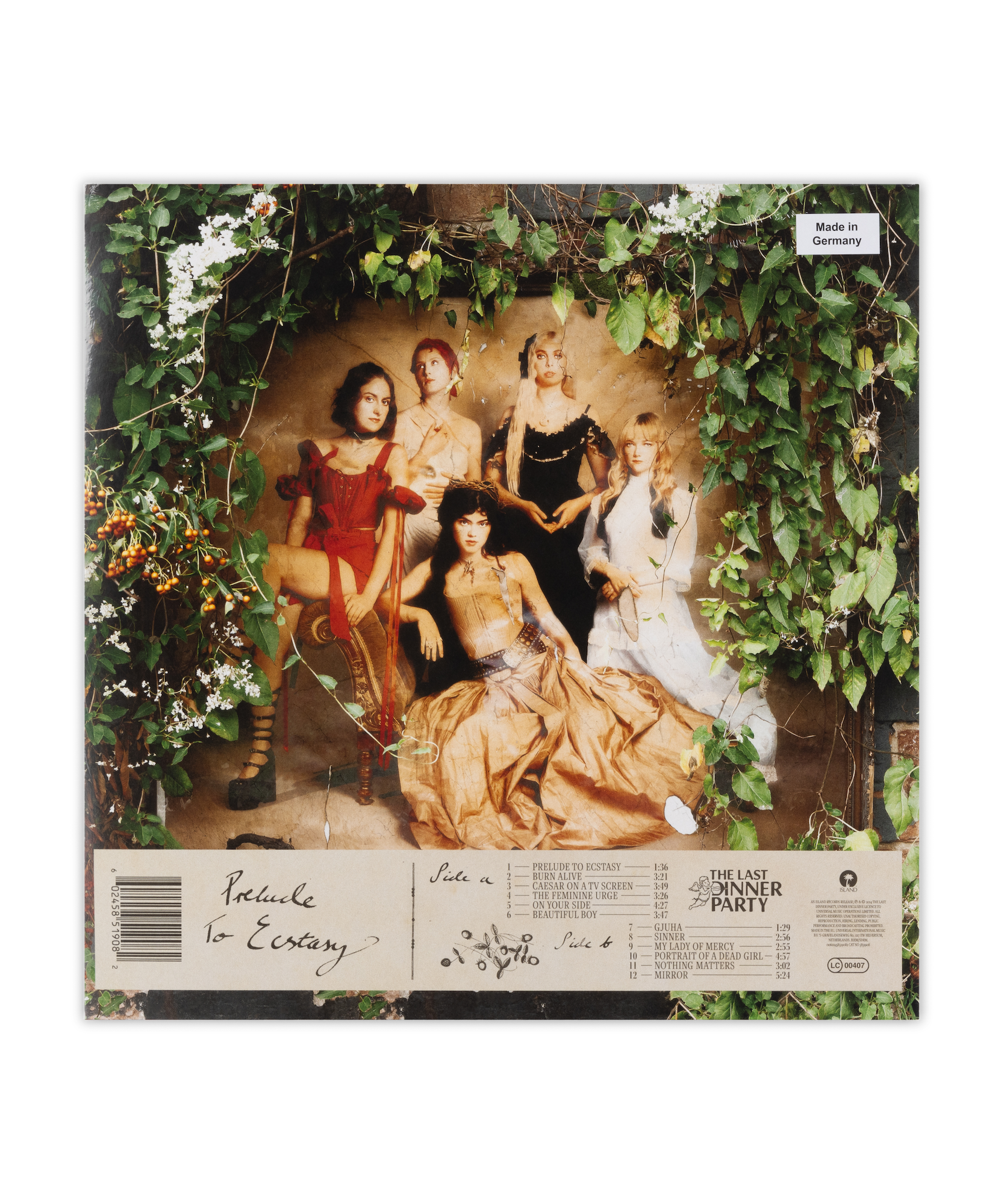 The Last Dinner Party - Prelude To Ecstasy: Black LP