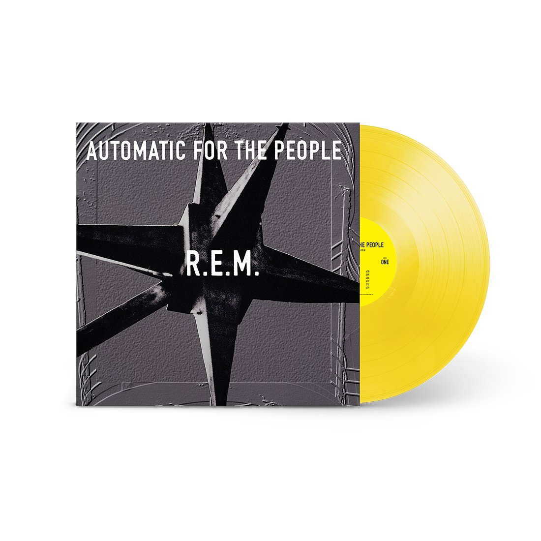 R.E.M. - Automatic For the People: Yellow Vinyl LP