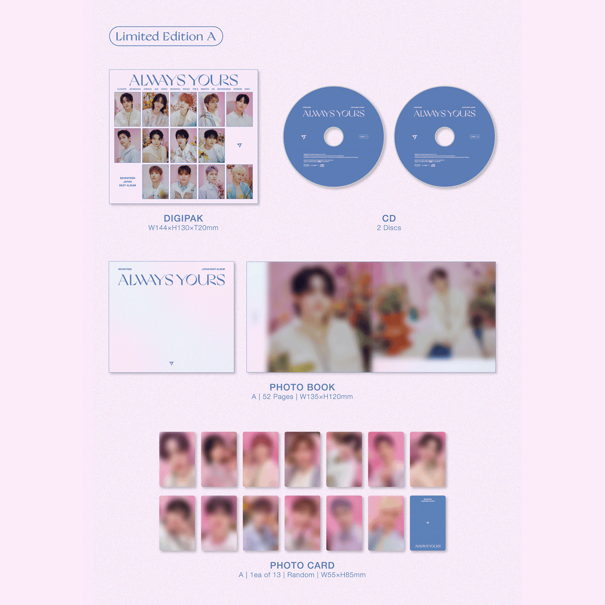 Always Expanded Edition SEVENTEEN - Always Yours: 2CD + Photobook (Limited Edition A) - uDiscover