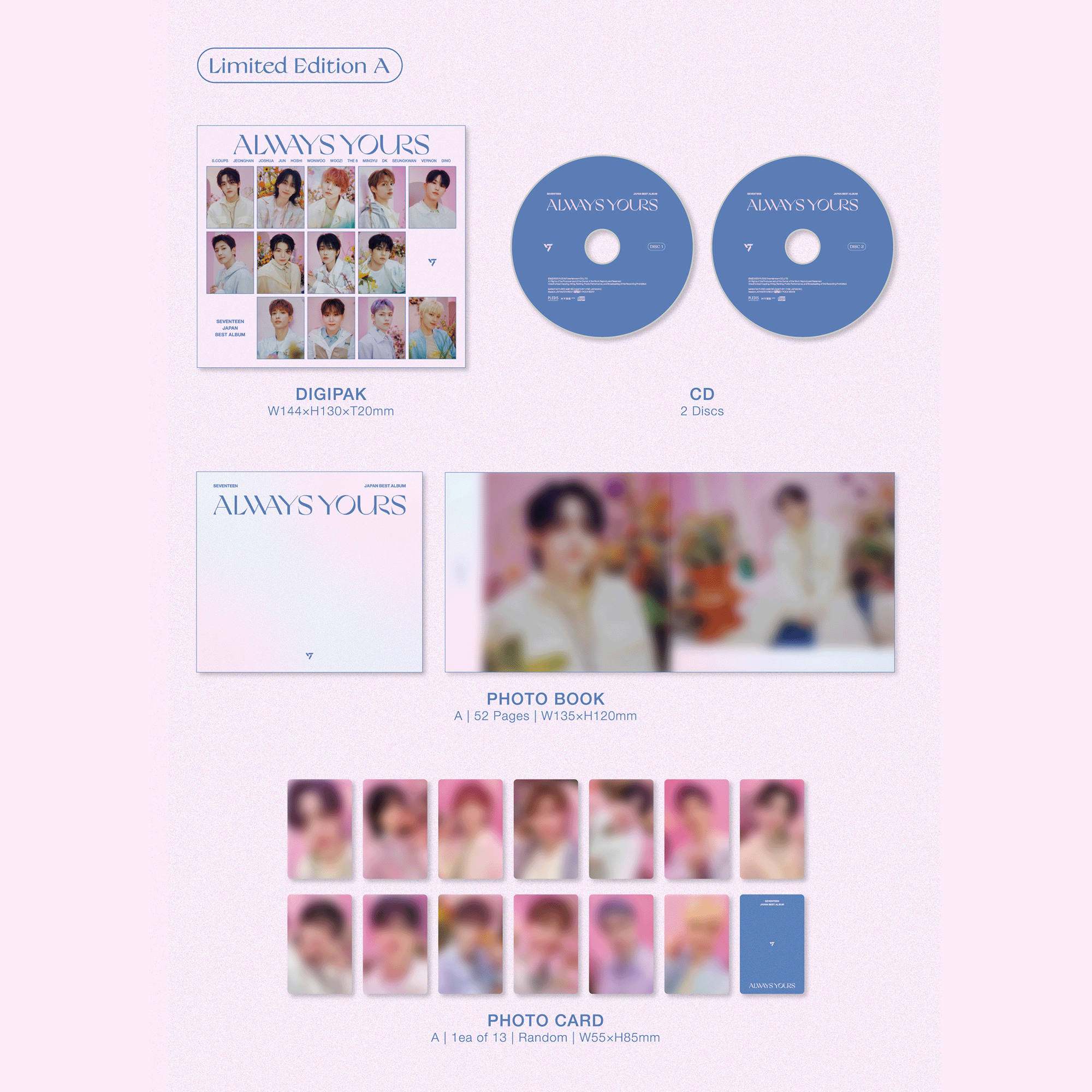 SEVENTEEN - Always Yours: 2CD + Photobook (Limited Edition A)