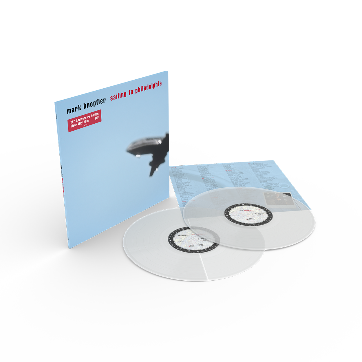 Mark Knopfler - Sailing To Philadelphia: Transparent Vinyl 2LP