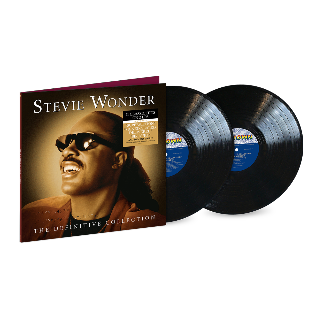 Stevie Wonder - The Definitive Collection: Vinyl 2LP