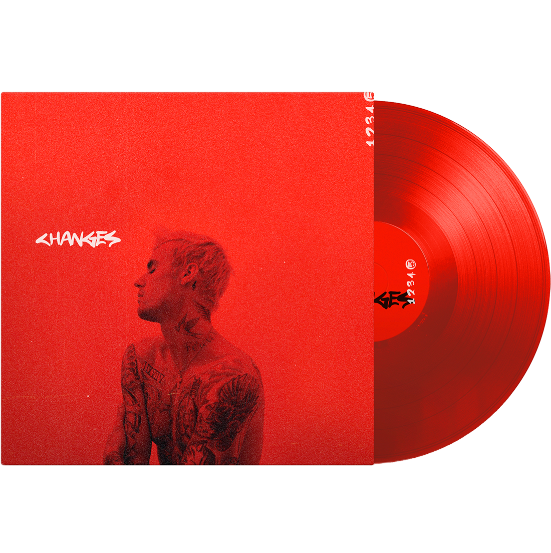 justin bieber - Changes: Red Vinyl LP