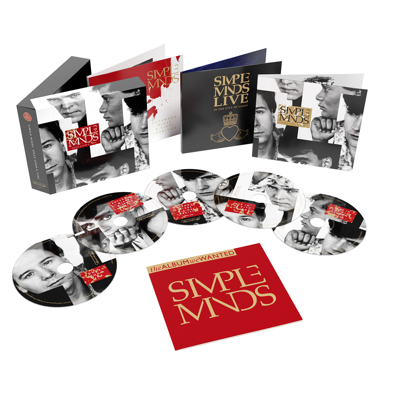 Simple Minds - Once Upon A Time (40th Anniversary Edition) 5CD Boxset