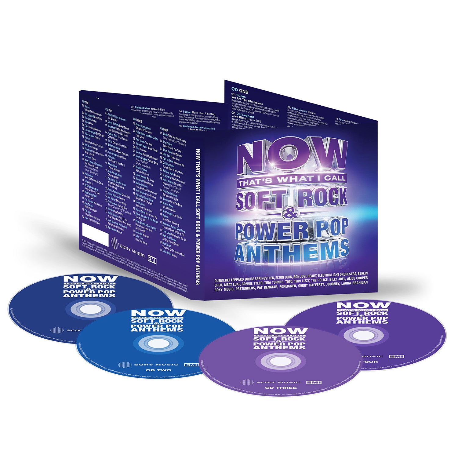Various Artists - NOW That's What I Call Soft Rock & Power Pop Anthems (4CD)