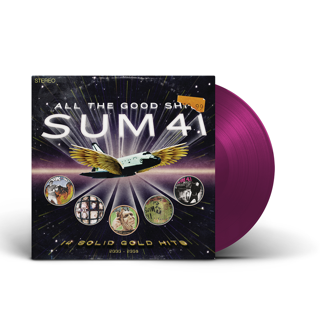 Sum 41 - All The Good Sh**t – 14 Solid Gold Hits: Limited Edition Purple Vinyl LP