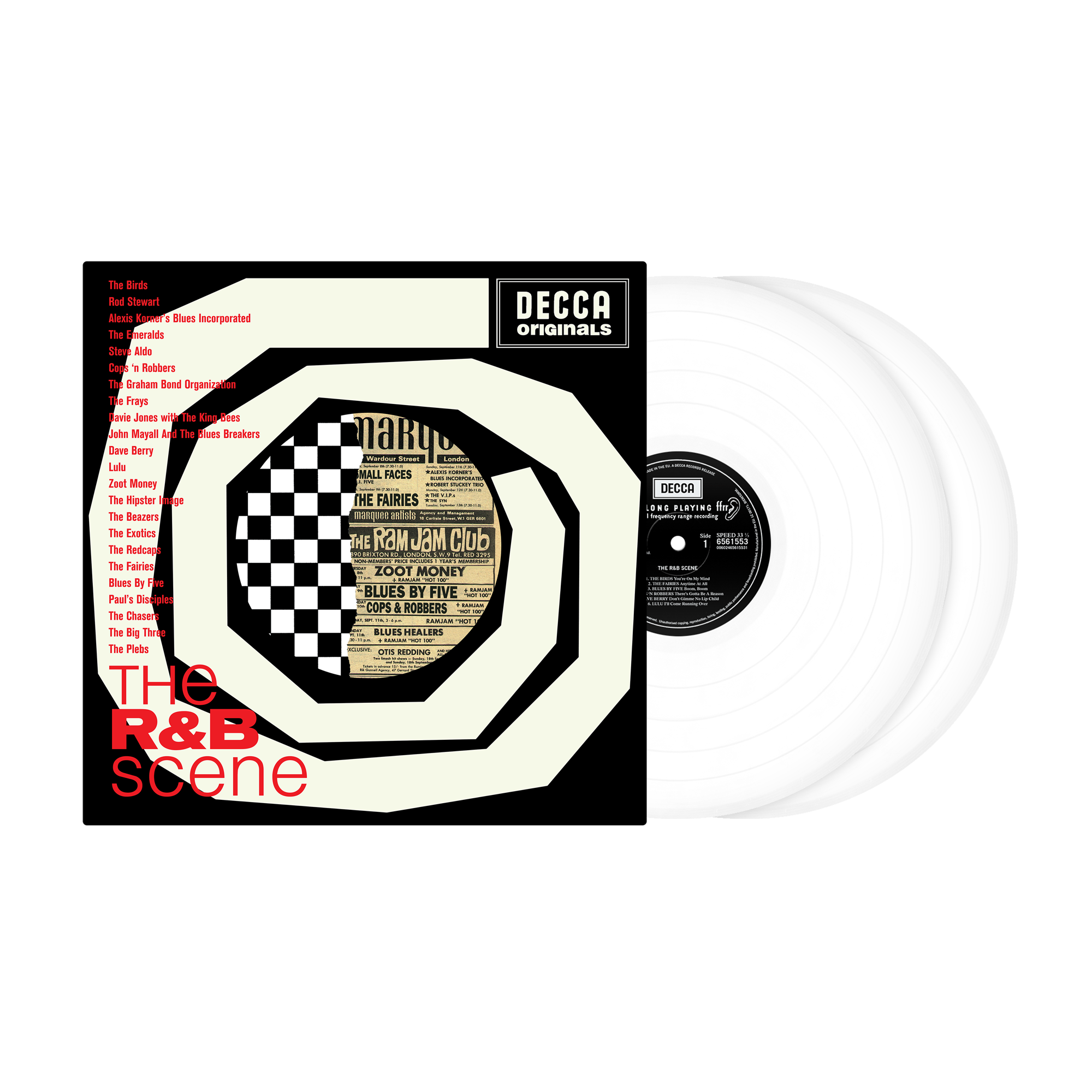 Various Artists - The R&B Scene: White Vinyl 2LP - uDiscover