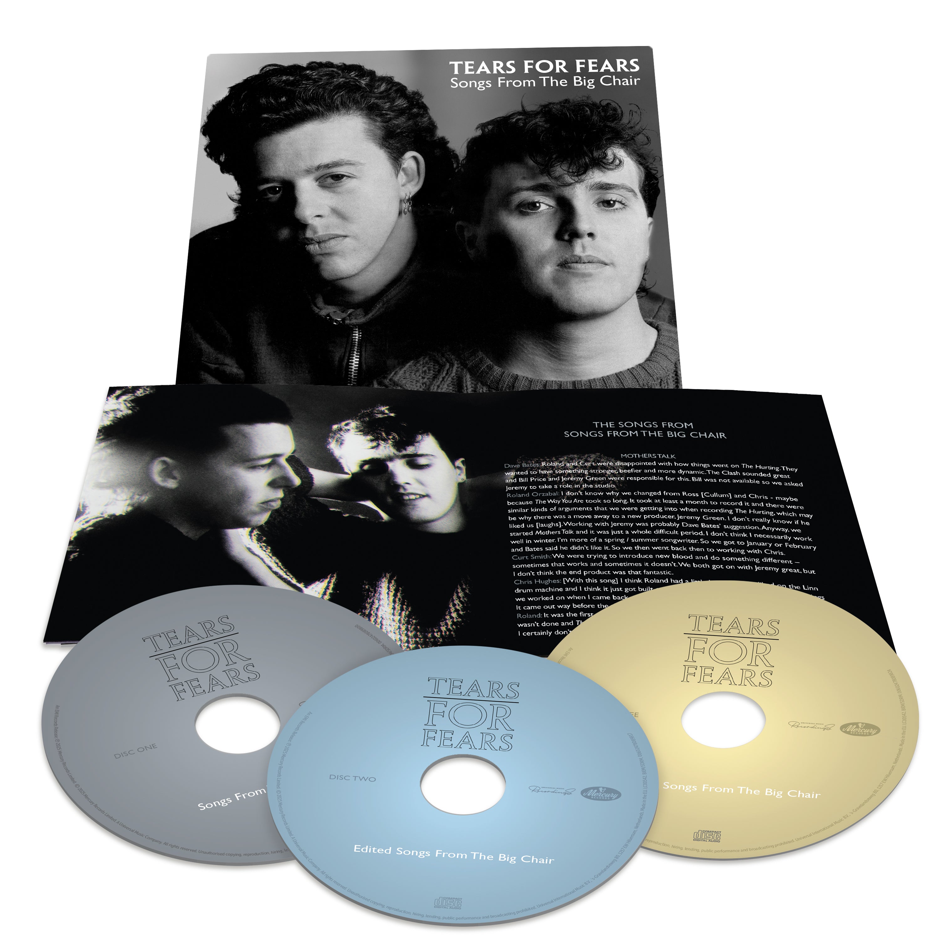 Tears For Fears - Songs From The Big Chair (40th Anniversary): 3CD