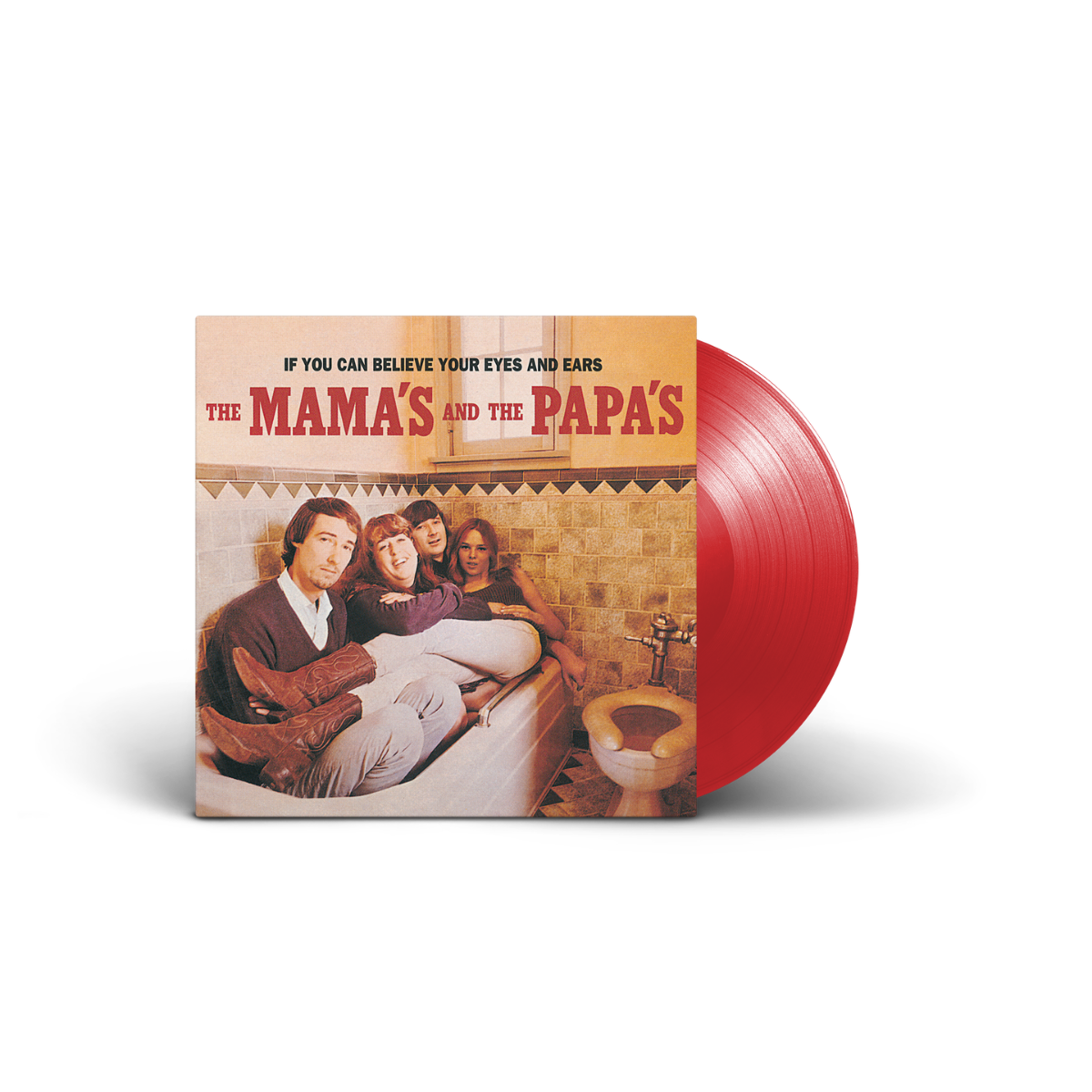 The Mamas & The Papas - If You Can Believe Your Eyes And Ears: Red Transparent Vinyl LP
