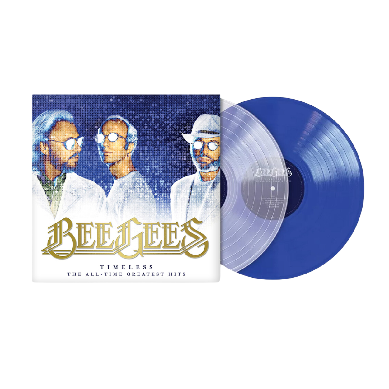 Bee Gees - Timeless - The All-Time Greatest Hits: Limited Edition Clear & Transparent Blue Vinyl 2LP