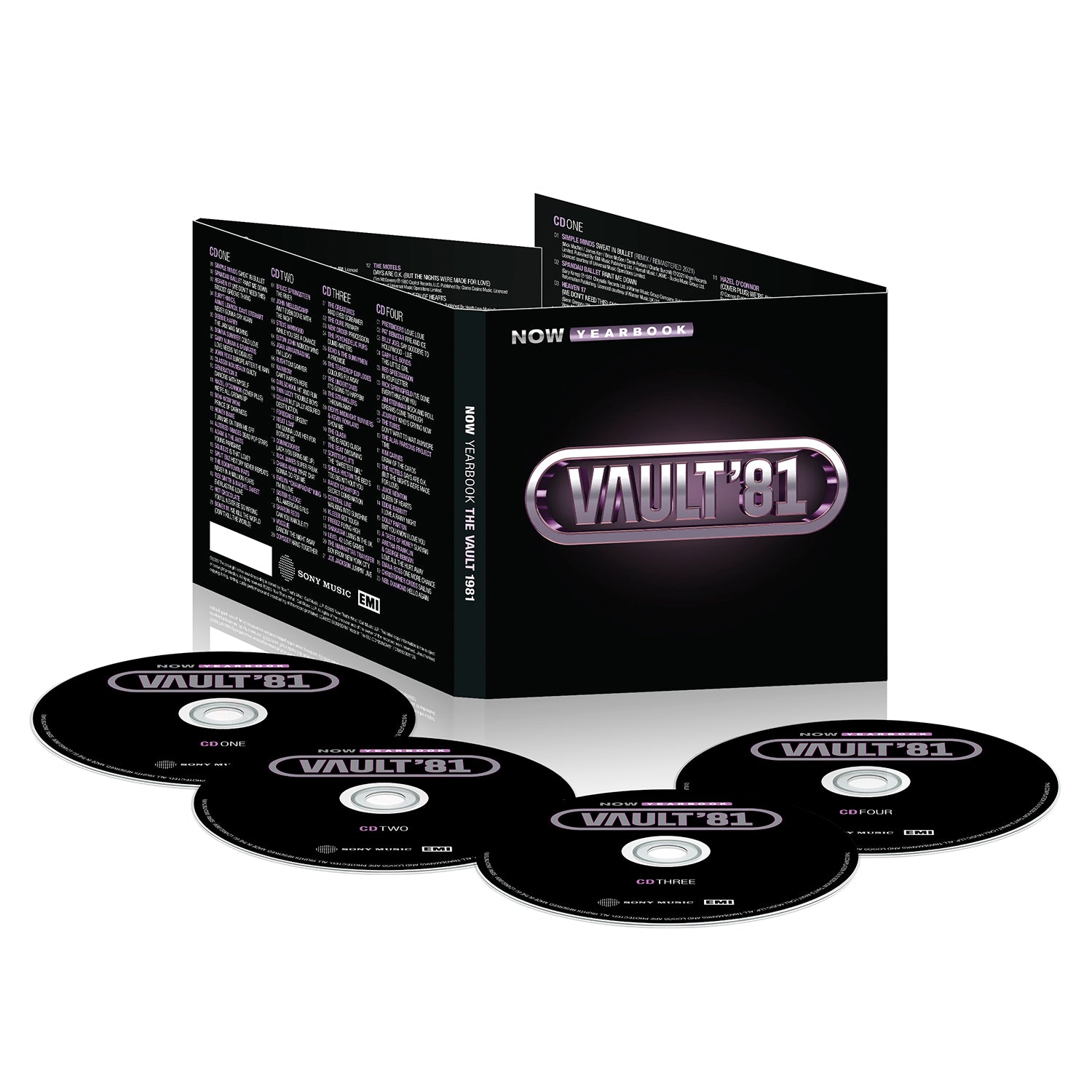 Various Artists - NOW Yearbook – THE VAULT: 1981 (4CD)