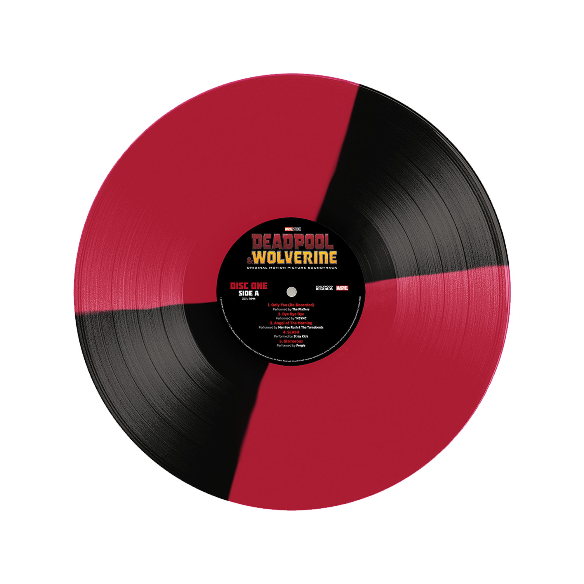 Deadpool & Wolverine 2LP レコード Various Artists - Deadpool & Wolverine (OST): Colour Vinyl
