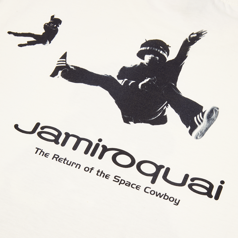 Maglietta Ufficiale Rock Off Jamiroquai - Emergency On The Planet Earth - Logo Design