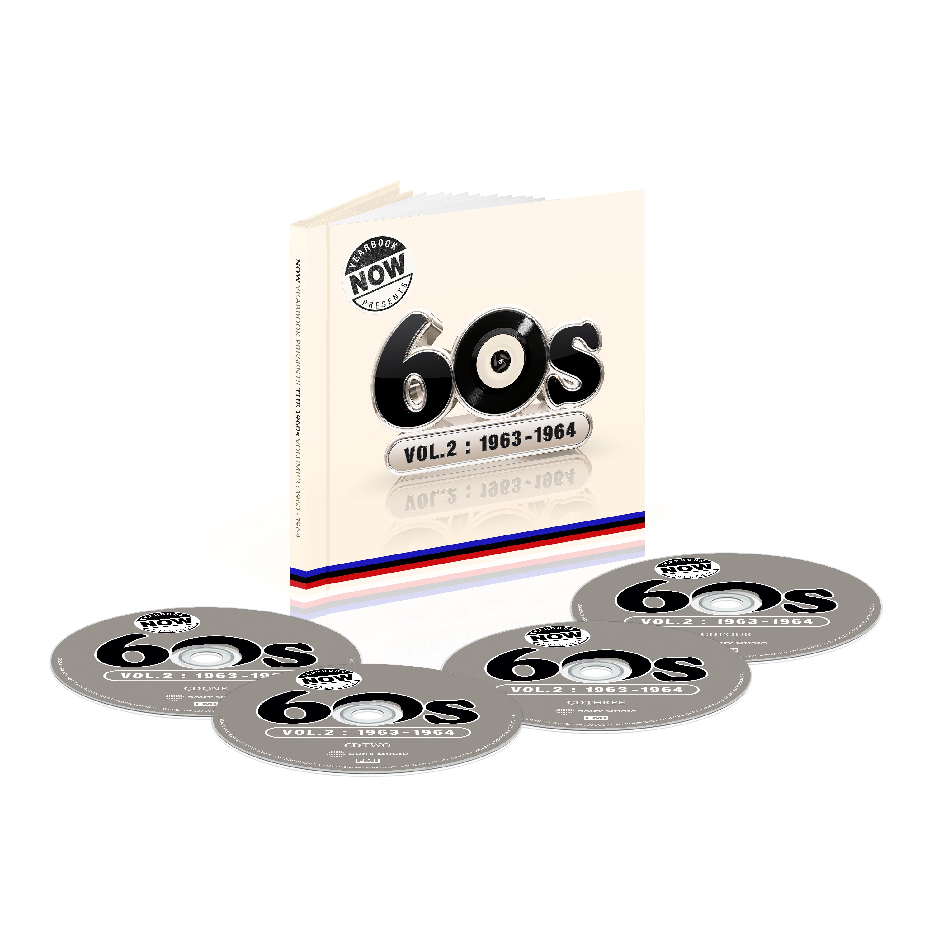Various Artists - NOW Yearbook Presents - The 60s - Volume 2: 1963-1964 (Special Edition 4CD)