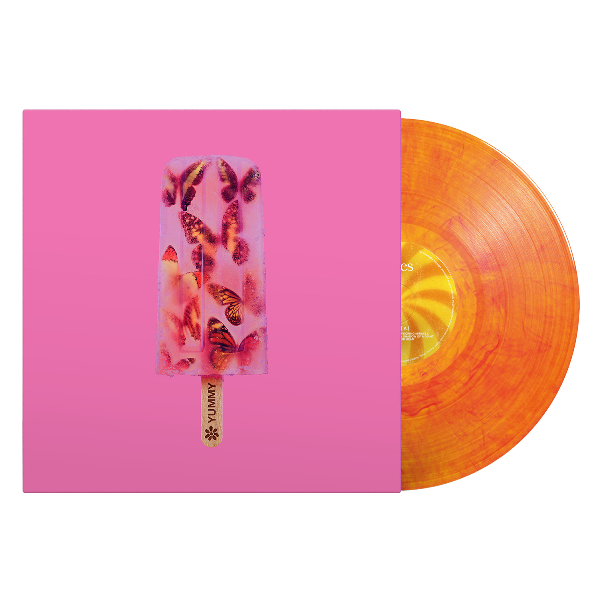 James - Yummy: Limited Marble Orange Vinyl LP