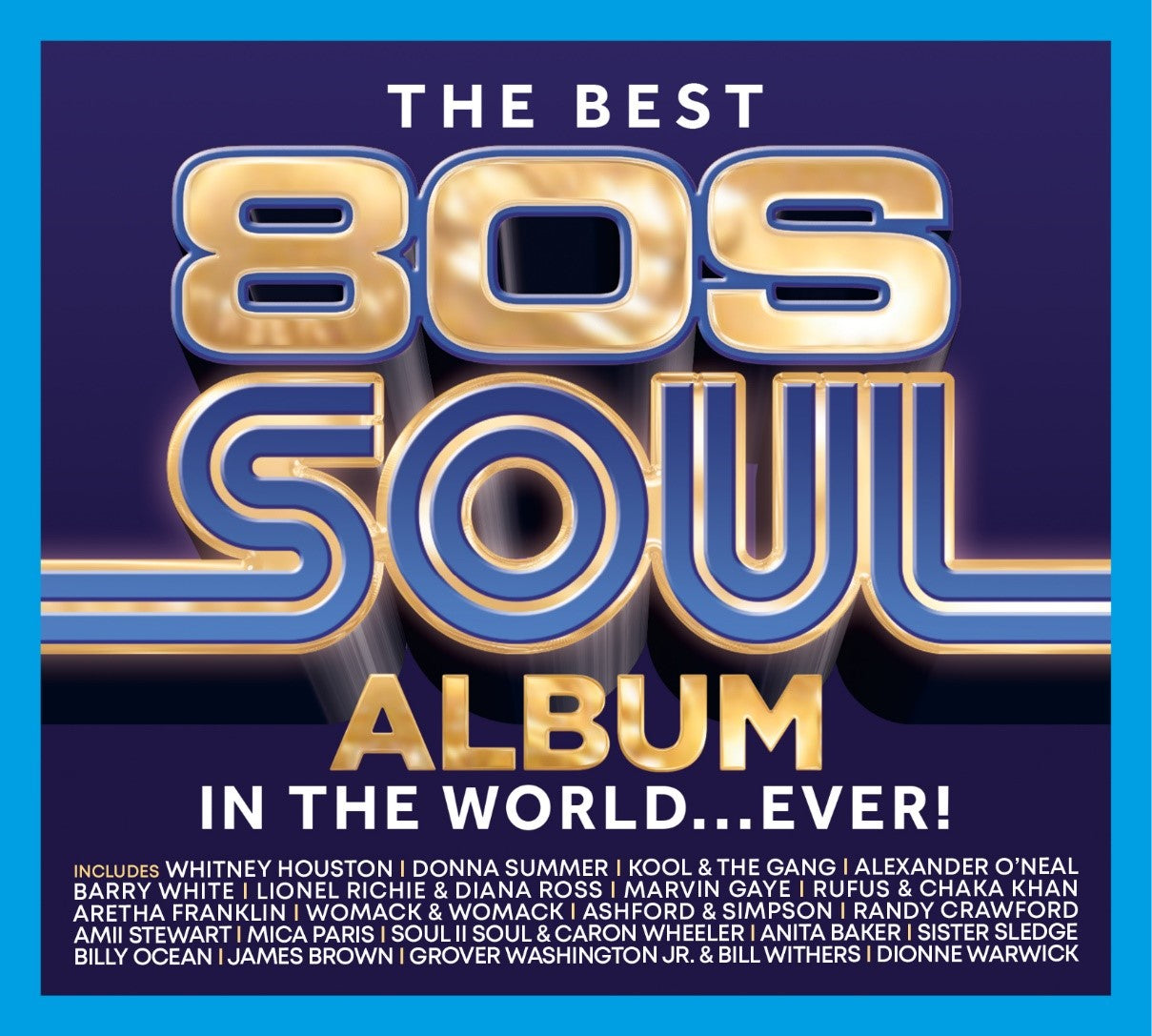 Various Artists - The Best 80's Soul Album In The World... Ever! 3CD