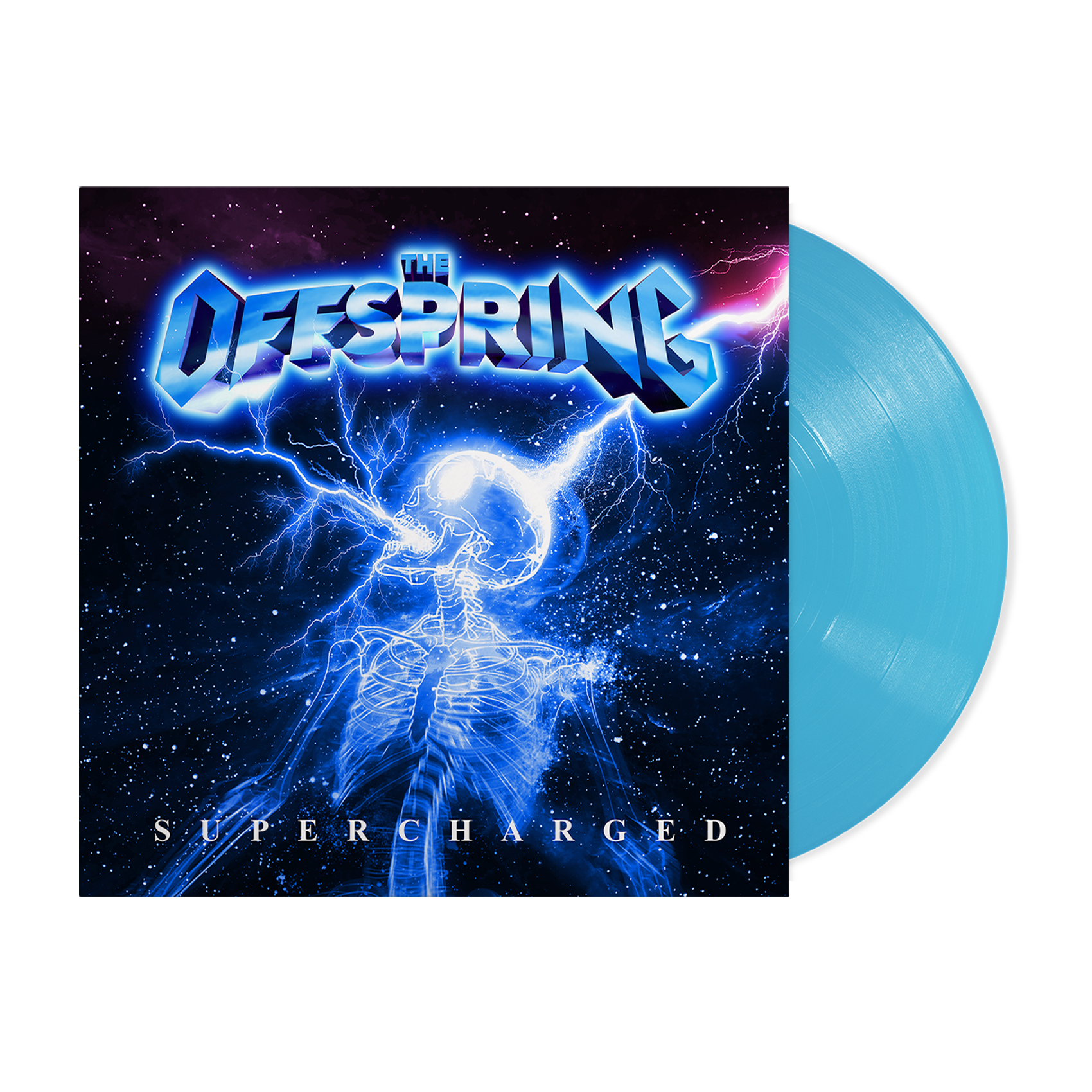 The Offspring - Supercharged: Exclusive Light Blue Vinyl LP