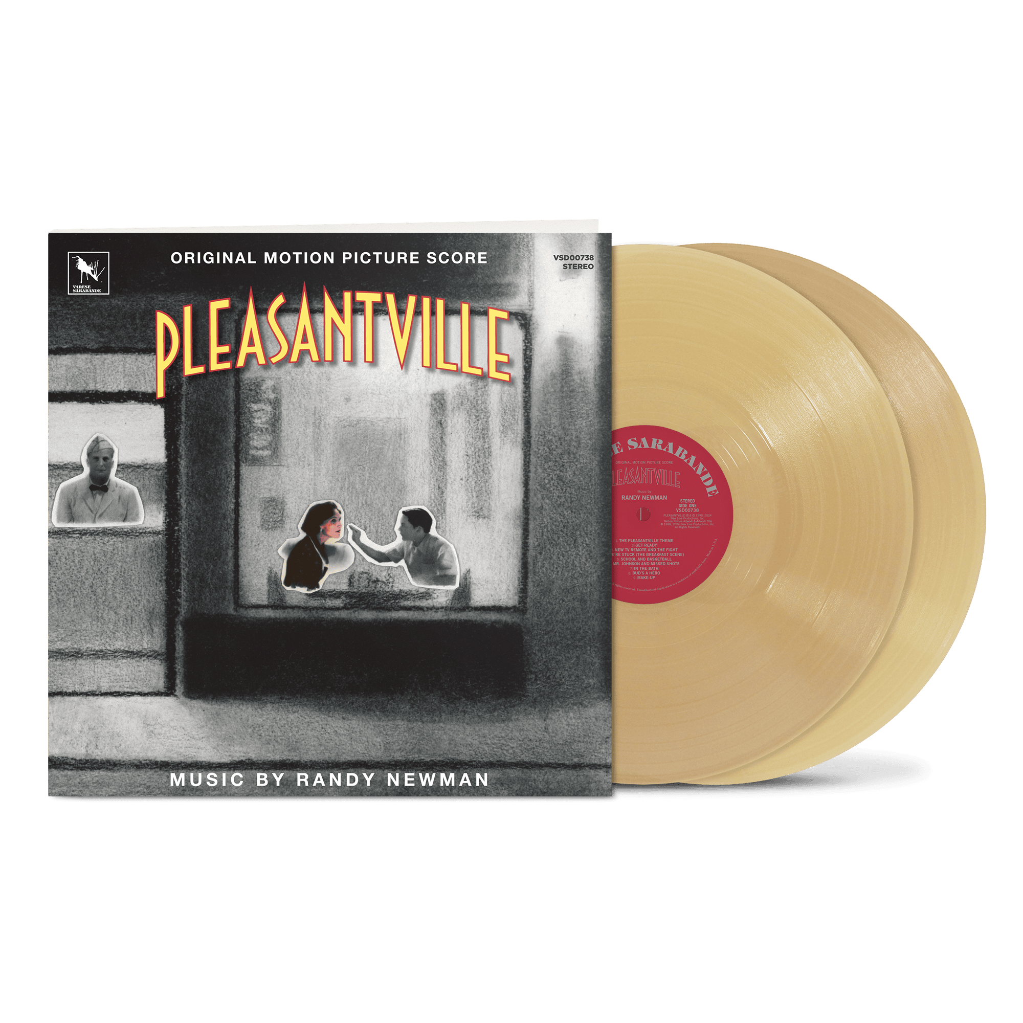 Randy Newman - Pleasantville (OST): Limited Translucent Tan Vinyl 2LP