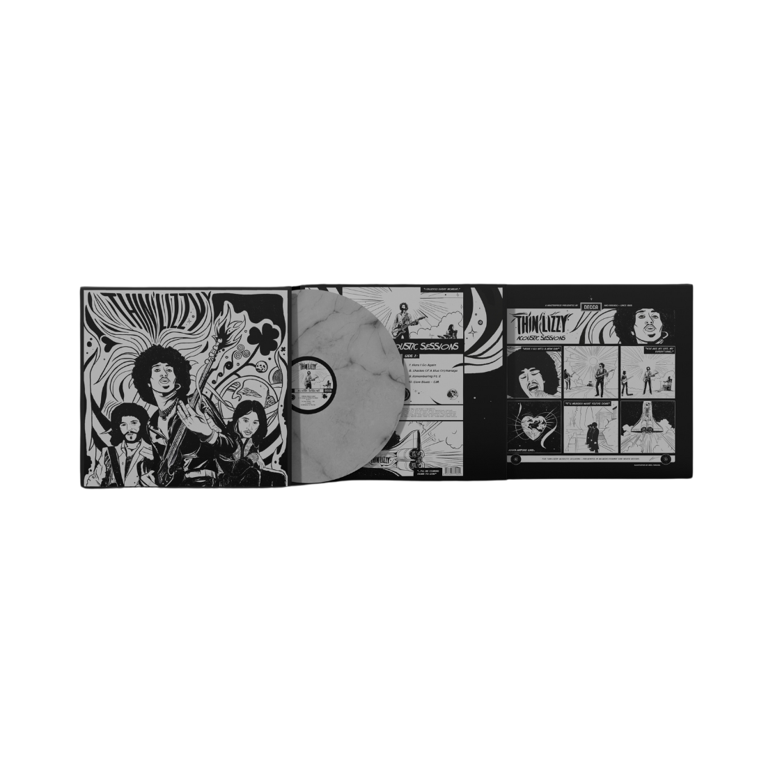 Thin Lizzy - The Acoustic Sessions (Alternative B&W Artwork and Marble Vinyl)