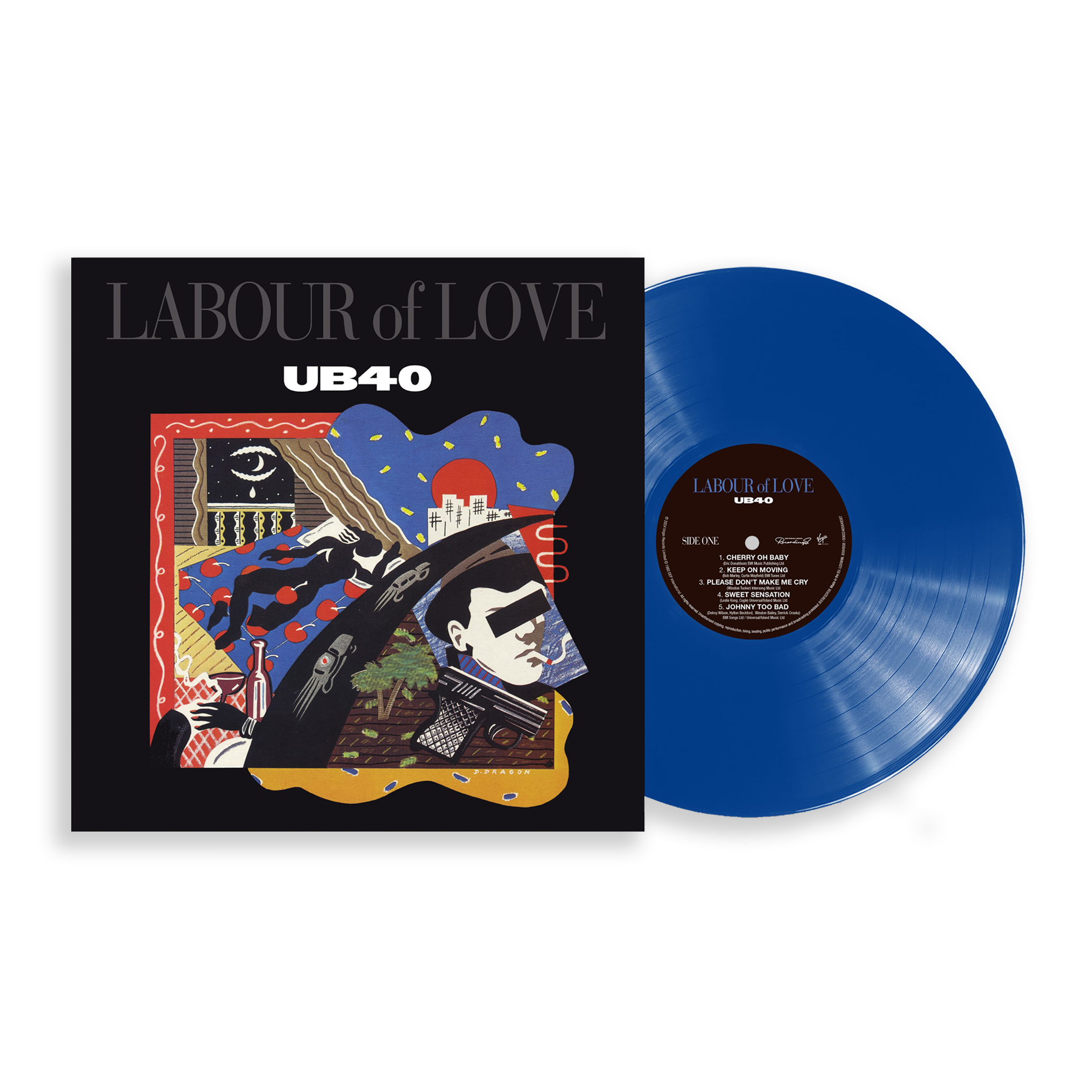 UB40 - Labour Of Love: Limited Blue Vinyl LP [NAD24]