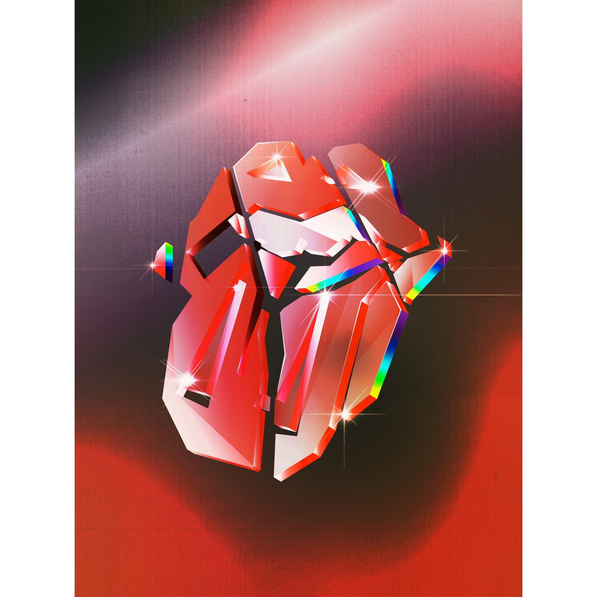 The Rolling Stones - Limited Edition Hackney Diamonds Lenticular Print