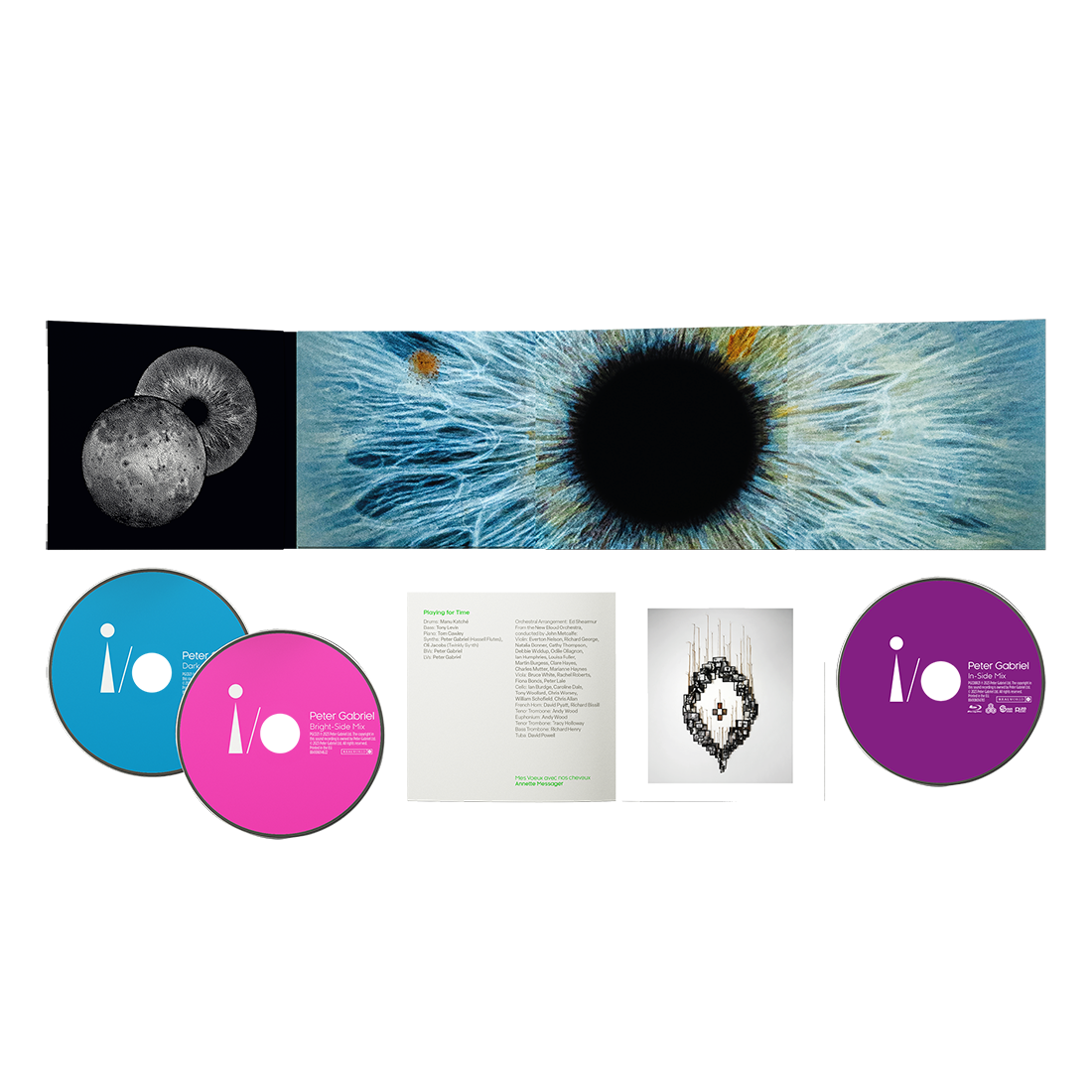 Peter Gabriel - i/o: 2CD + Blu-Ray - uDiscover