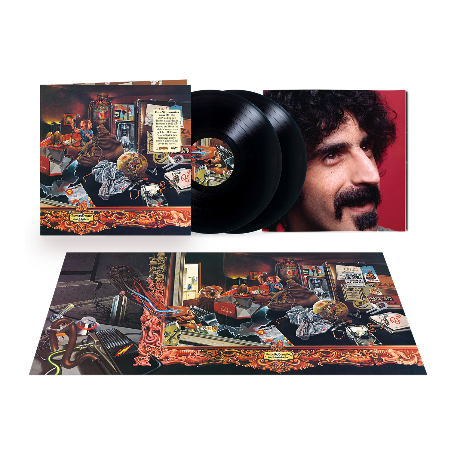 Frank Zappa - Over-Nite Sensation (50th Anniversary Edition): 45RPM Edition Vinyl 2LP