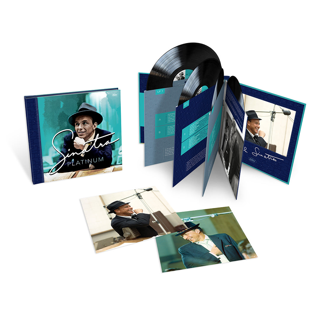 Frank Sinatra - Platinum: Exclusive Vinyl 4LP (w/ Capitol Era Lithographs)