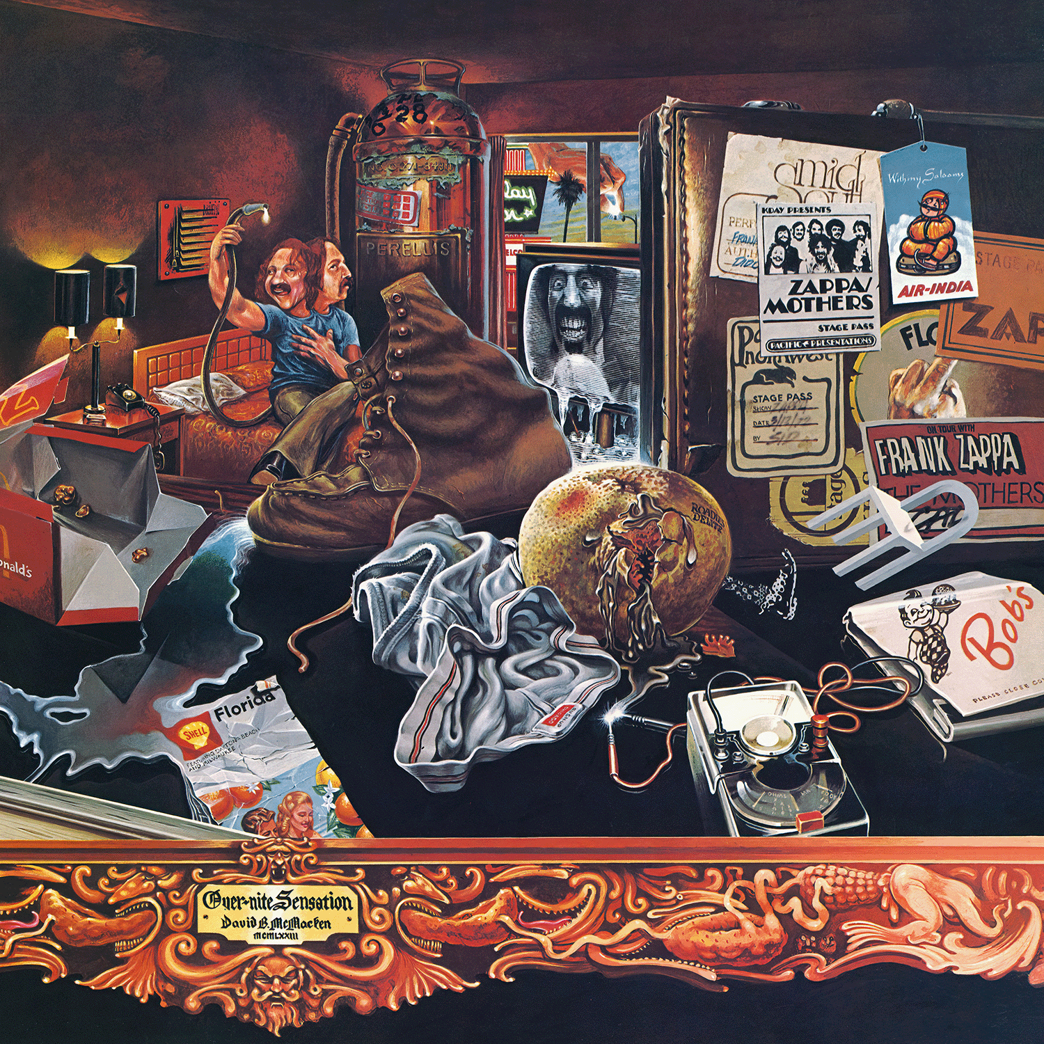 Frank Zappa - Over-Nite Sensation (50th Anniversary Edition): Exclusive Deluxe Splatter Vinyl 3LP