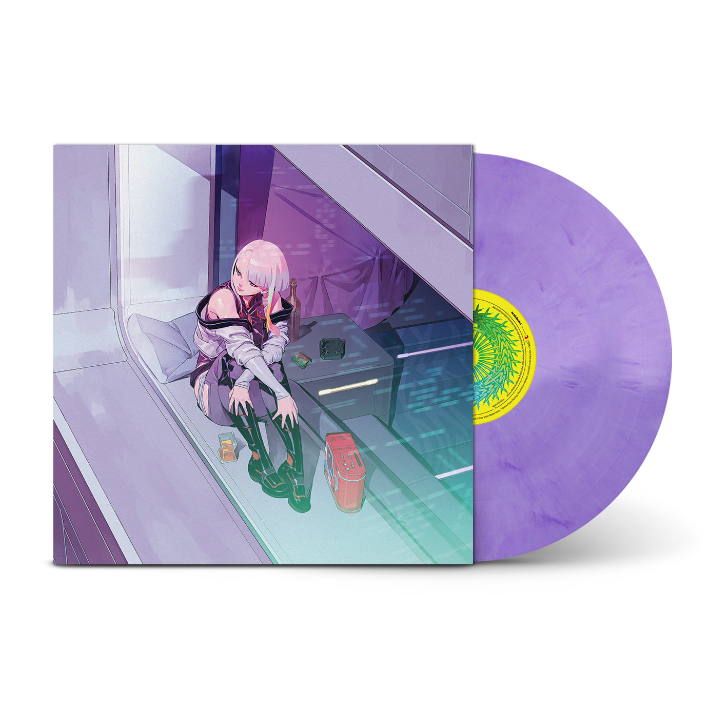 Akira Yamaoka & Marcin Przybylowicz -  Cyberpunk - Edgerunners (OST): Purple Marbled Vinyl LP