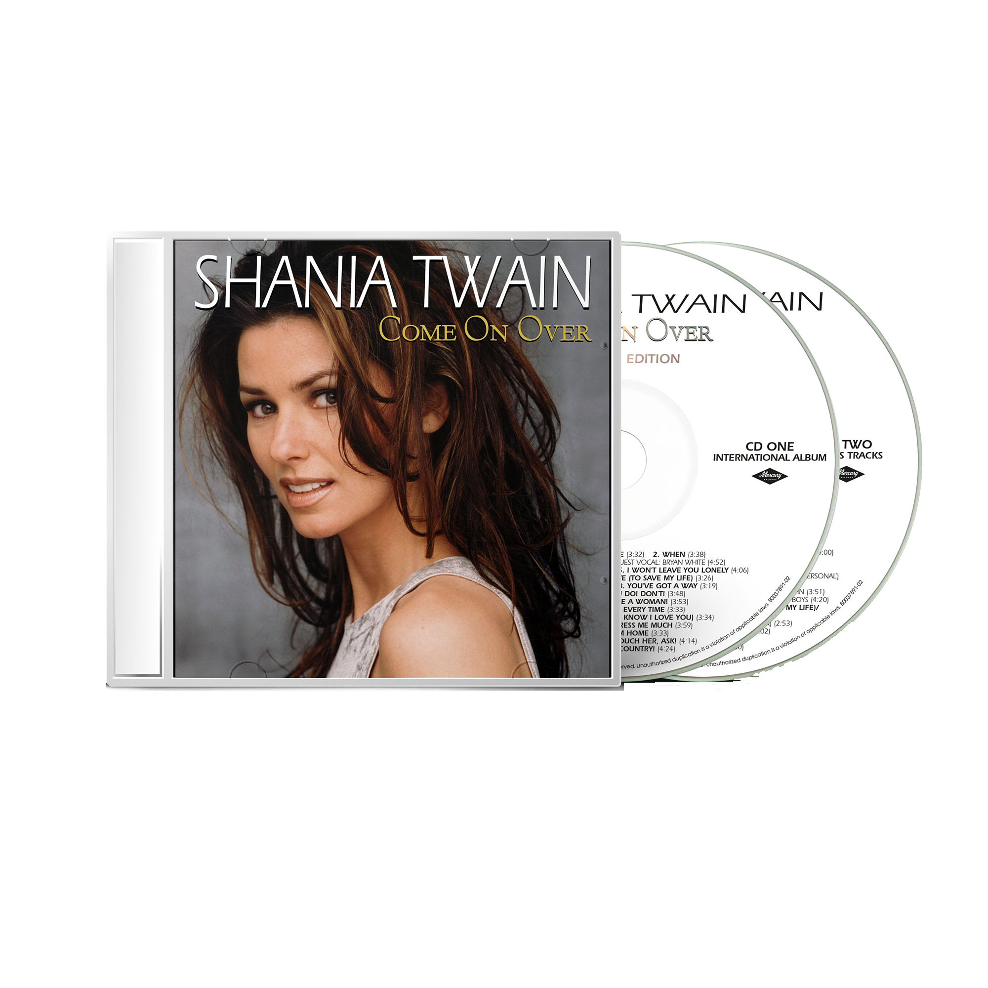 Shania Twain - Come On Over Diamond Edition:  2CD 