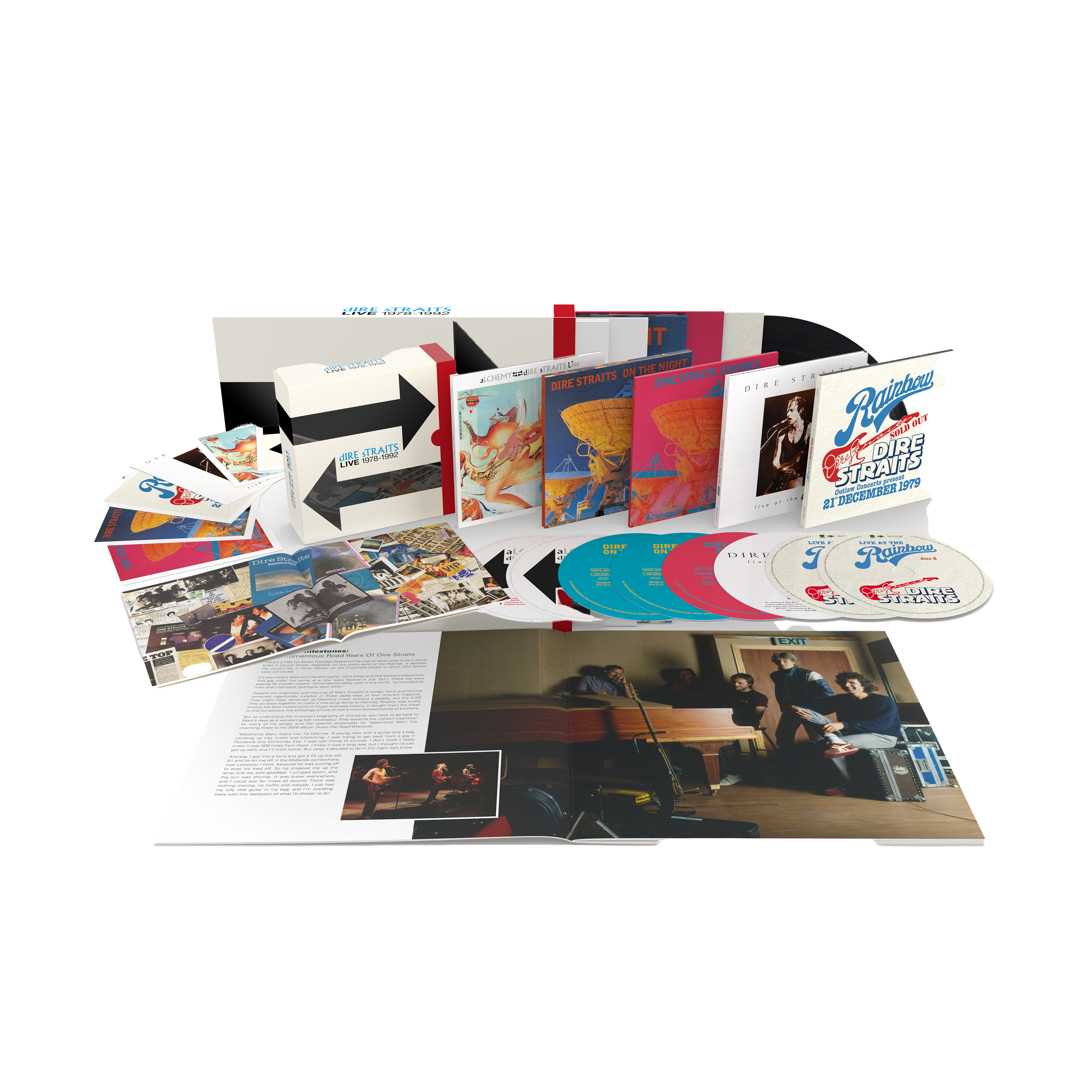 Dire Straits - The Live Albums 1978-1992: 8CD Box Set 