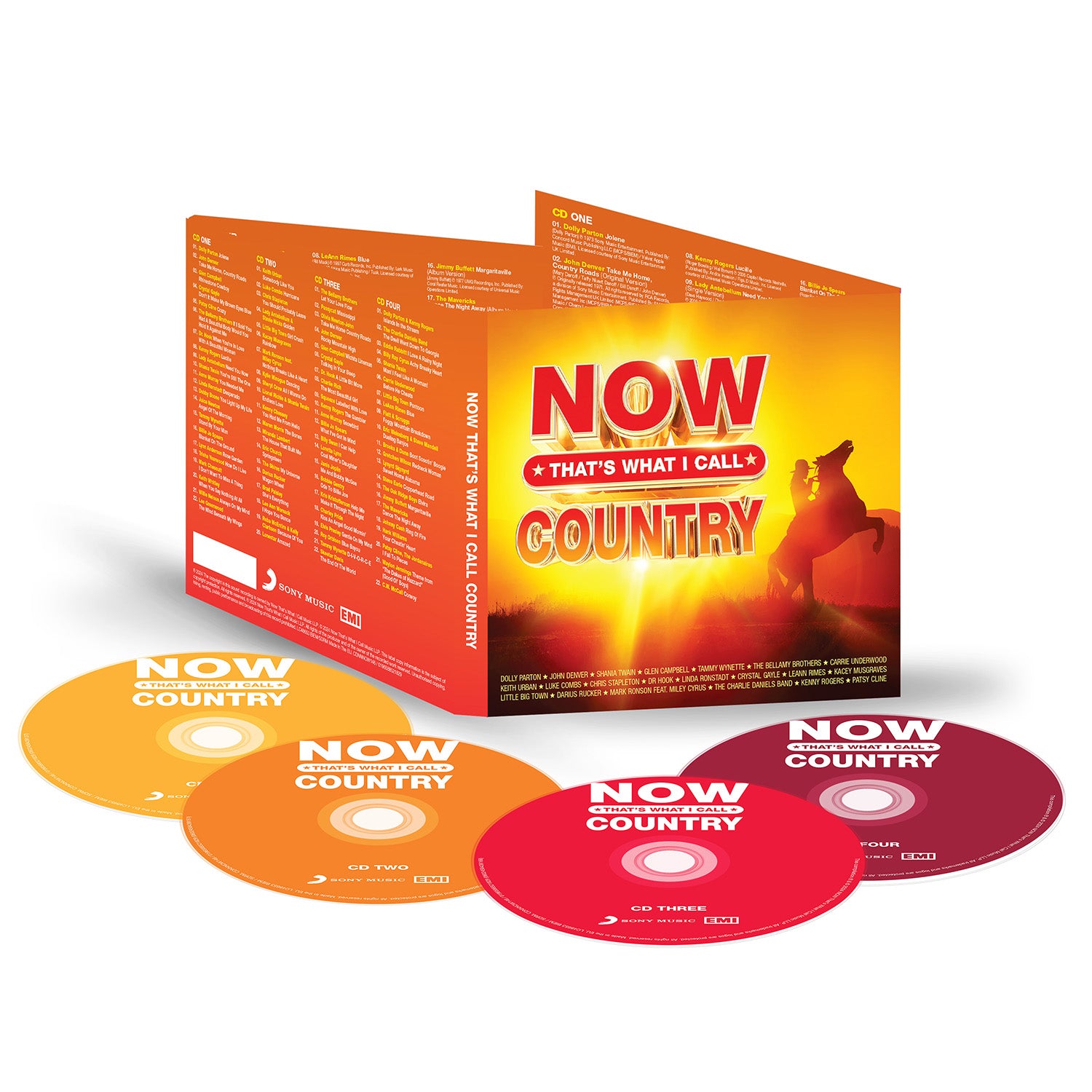 Various Artists - NOW That’s What I Call Country (4CD)