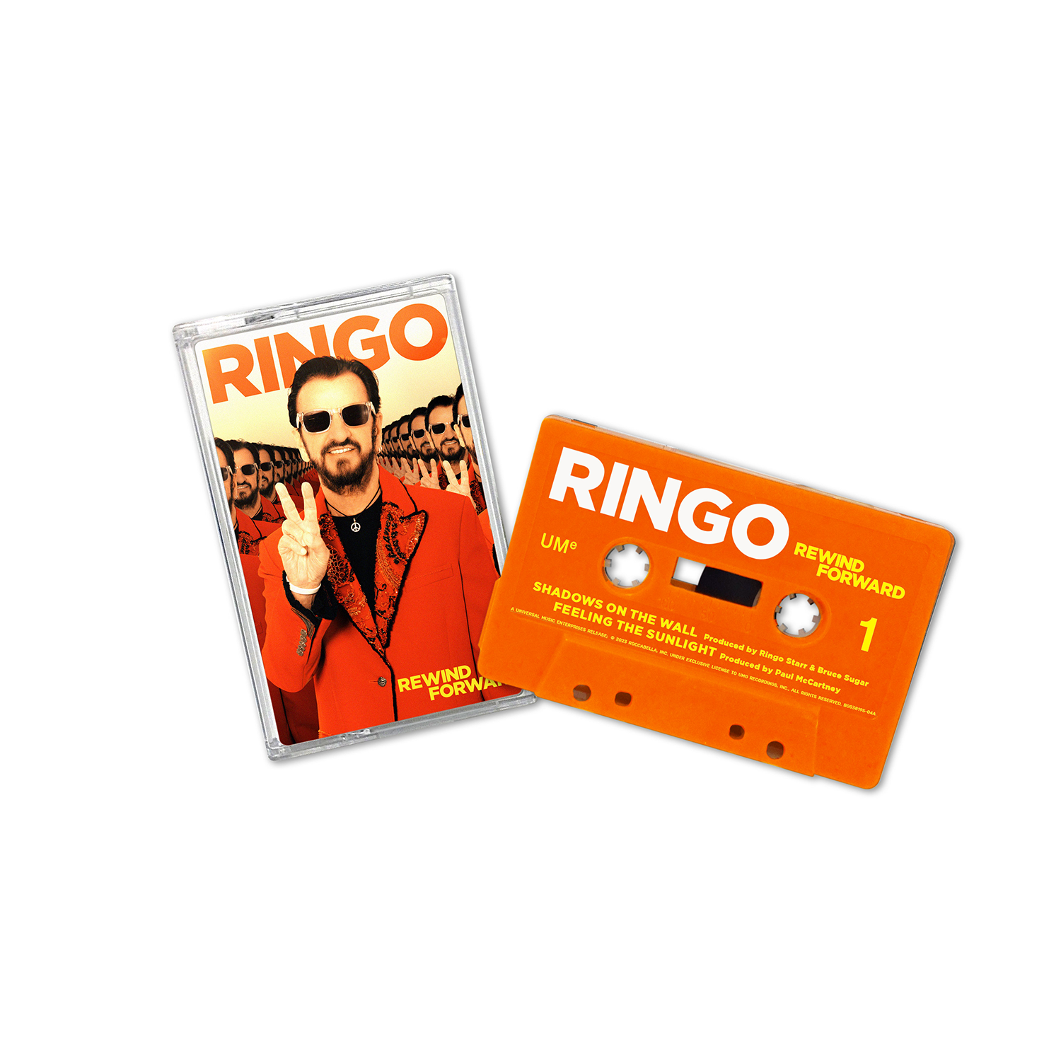Ringo Starr - Rewind Forward EP: Exclusive Orange Cassette