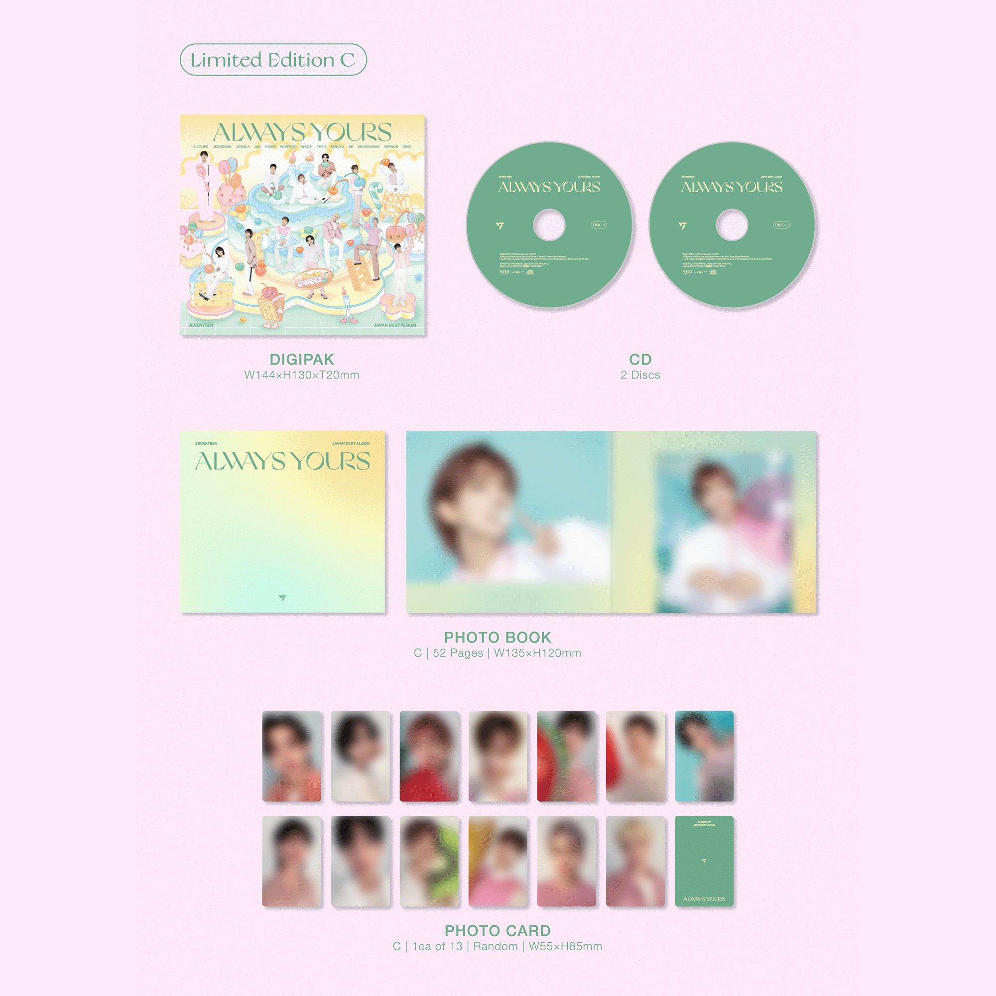 SEVENTEEN - Always Yours: 2CD + Photobook (Limited Edition C