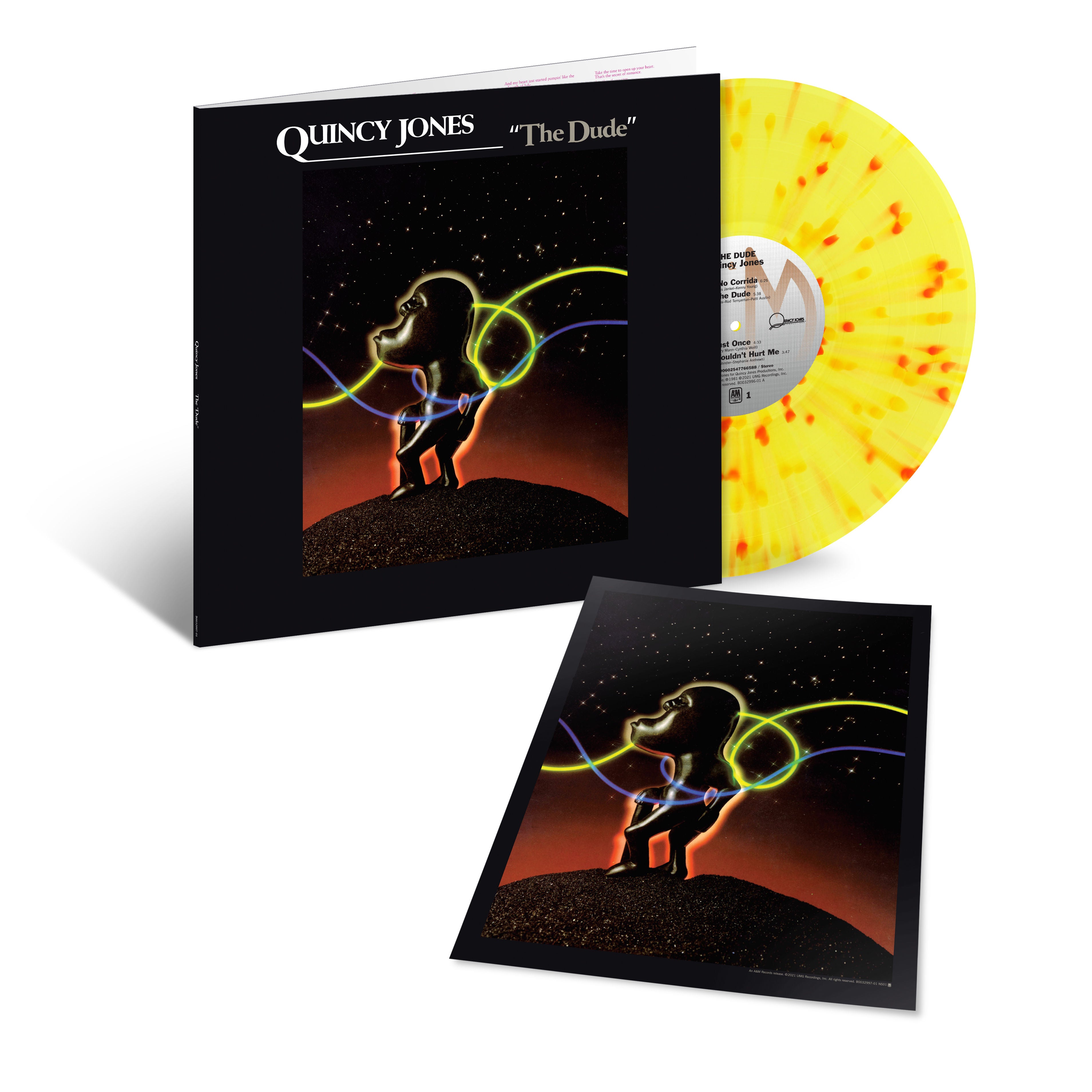 Quincy Jones - The Dude: Exclusive Yellow + Red Splatter Vinyl LP