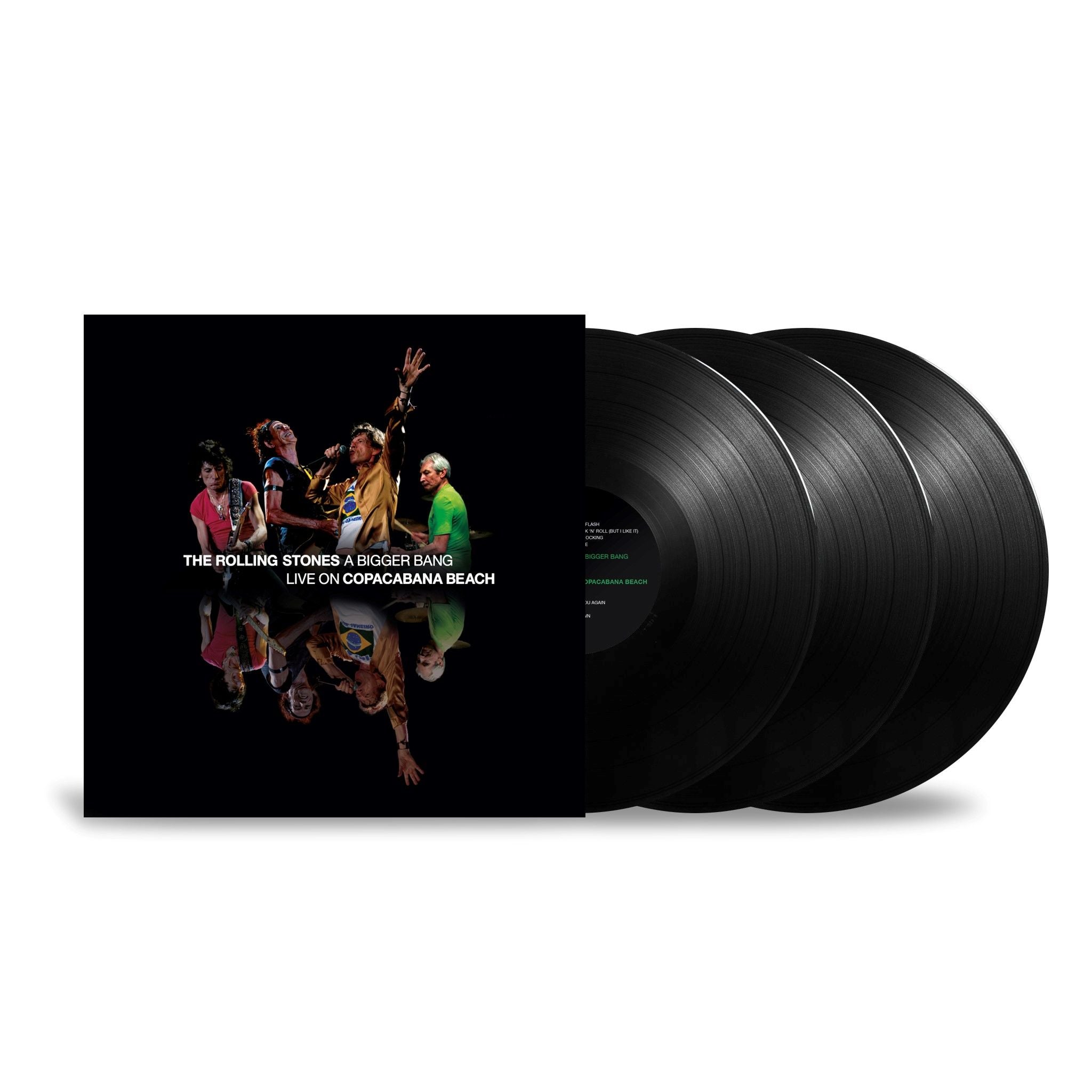 The Rolling Stones - ‘A Bigger Bang’ Live On Copacabana Beach: Black Vinyl 3LP