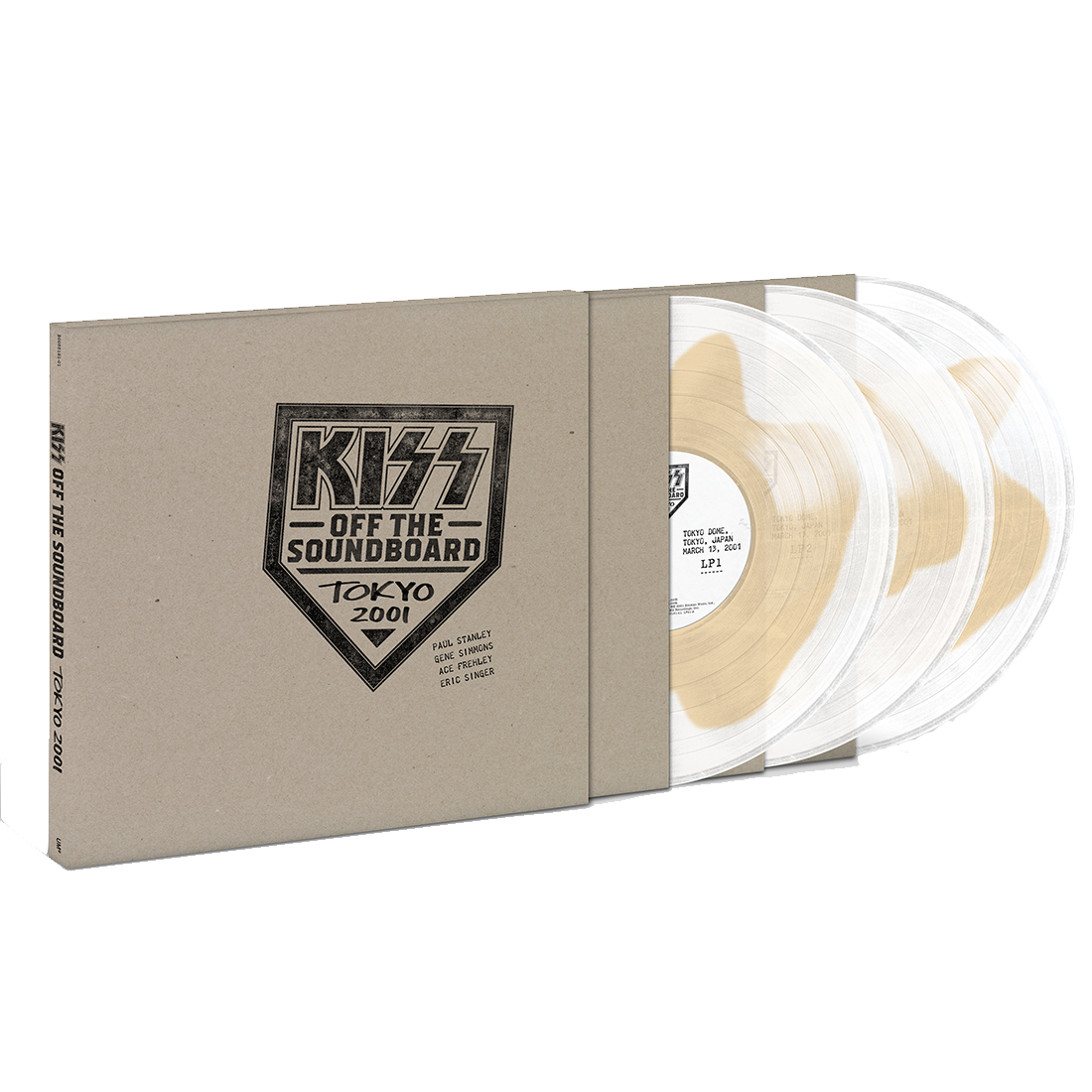 Kiss - Off The Soundboard - Tokyo Dome (Tokyo, Japan 3/13/2001):  Exclusive Coloured Vinyl 3LP