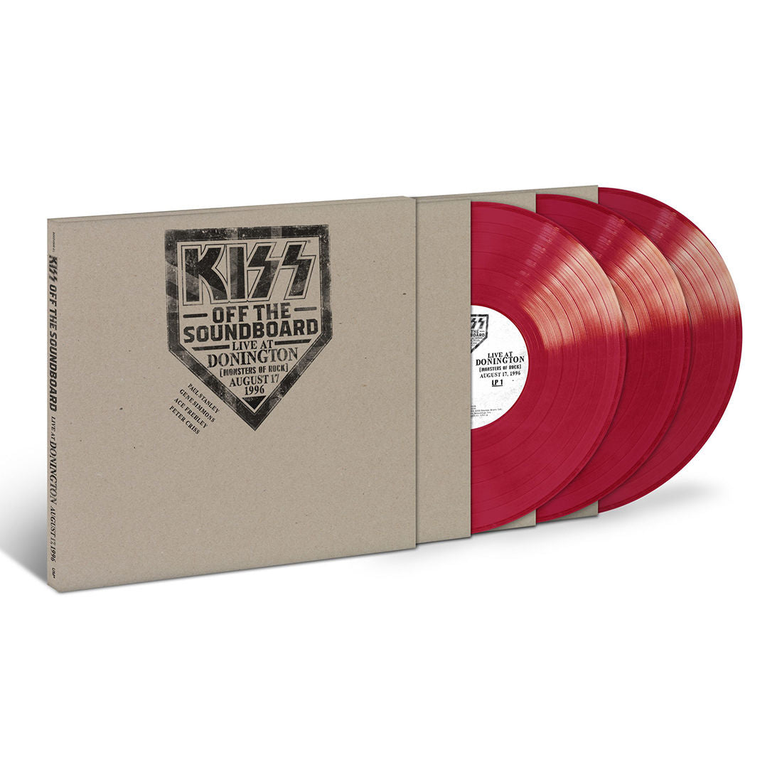 Kiss - Off The Soundboard - Live At Donington 1996: Exclusive Red Vinyl 3LP