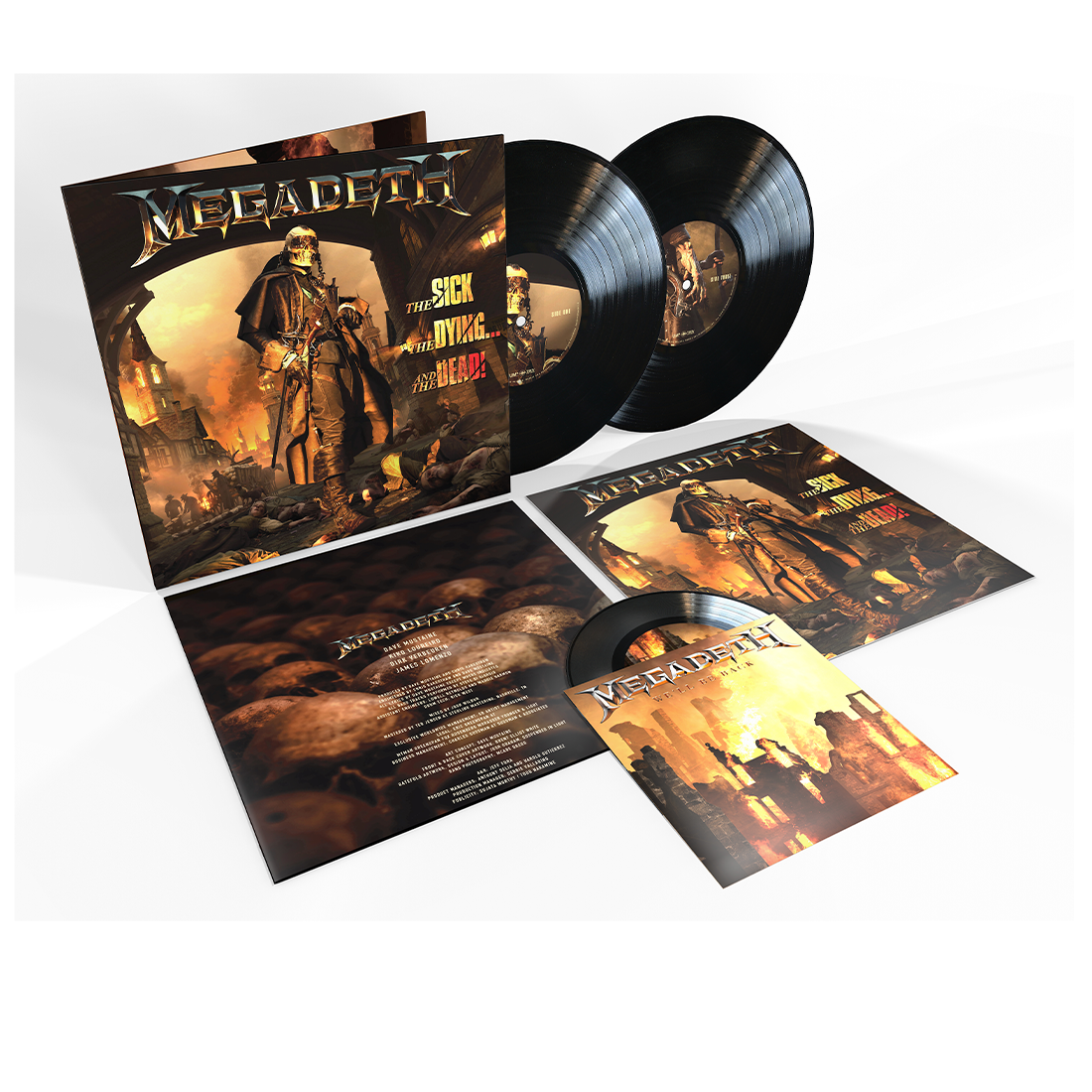 Megadeth - The Sick, The Dying… And The Dead!: Exclusive Vinyl 2LP + 7" Single