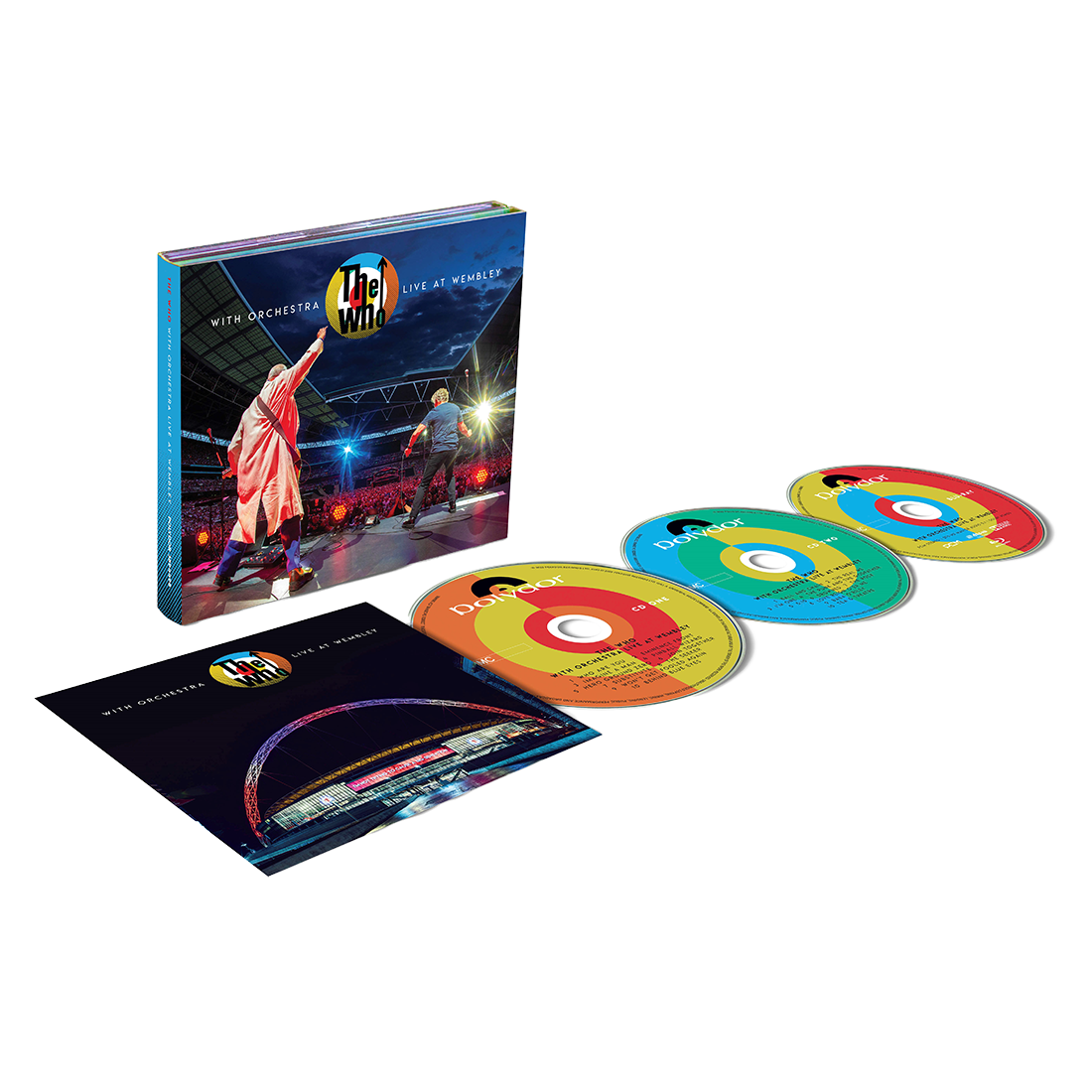 The Who - The Who With Orchestra - Live at Wembley: 2CD + BluRay